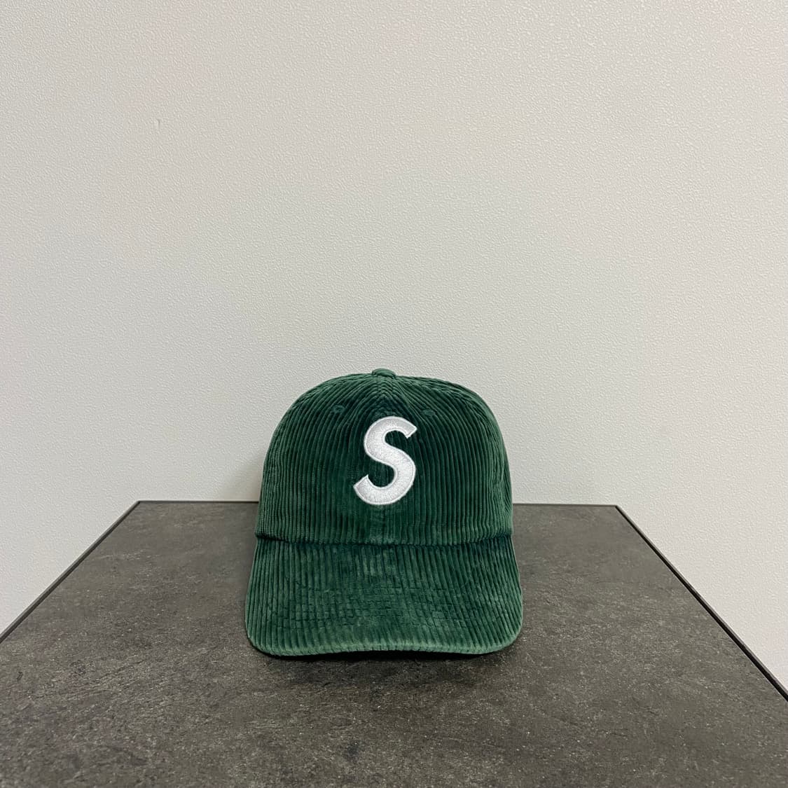 슈프림 S로고 볼캡 모자 워시드 코듀로이 6패널 캡 상품이미지1
