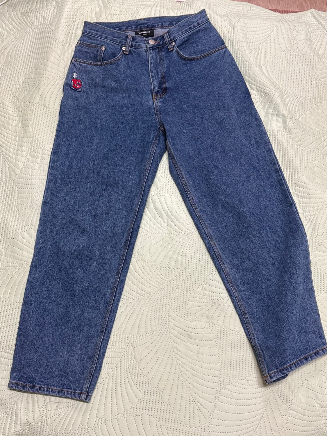위캔더스 데님팬츠 새상품급 상품이미지1