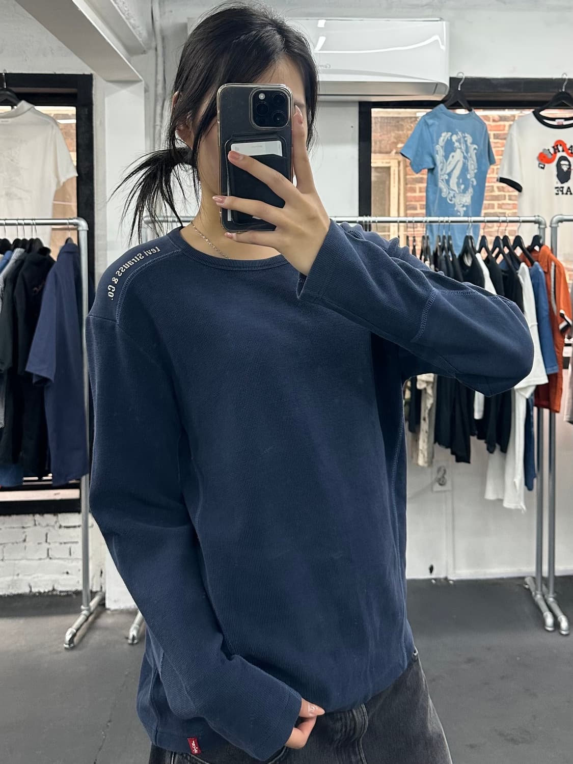 리바이스 와플 롱슬리브 상품이미지1