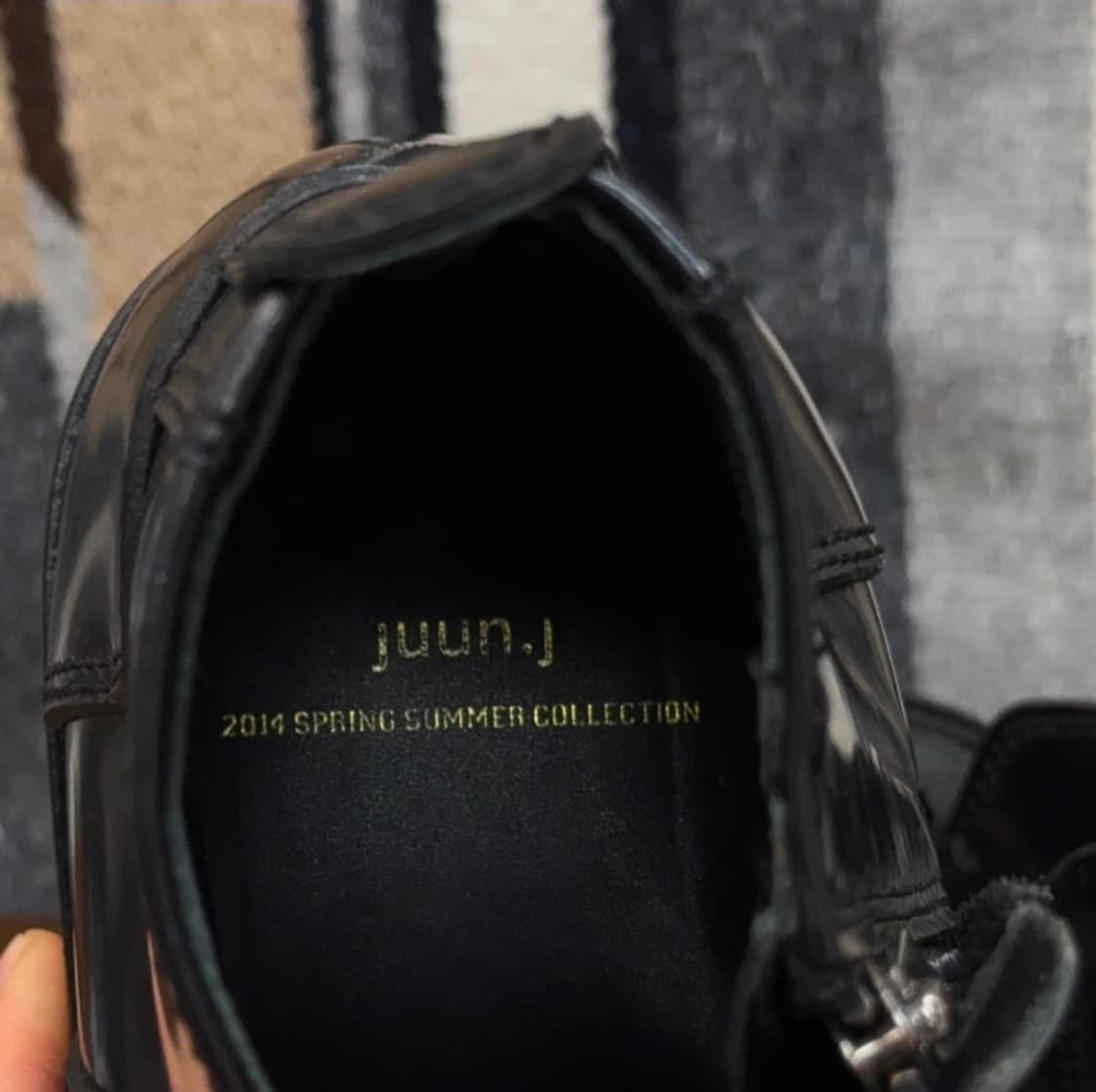 준지 런웨이 컬렉션 홍창 레더부츠  285 상품이미지7