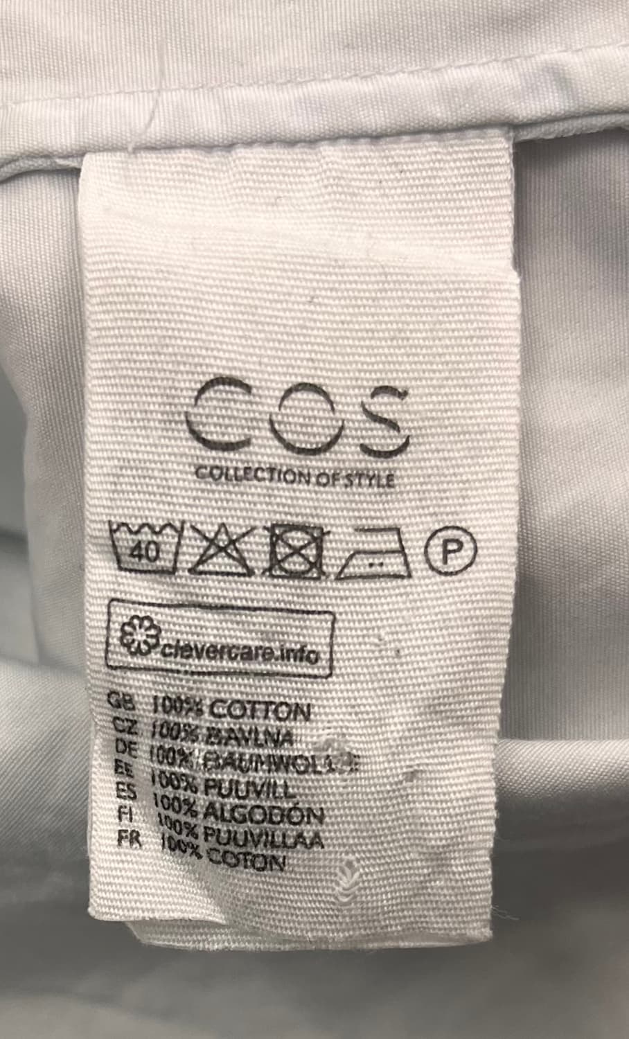 코스 COS 셔츠 EUR 34 상품이미지4