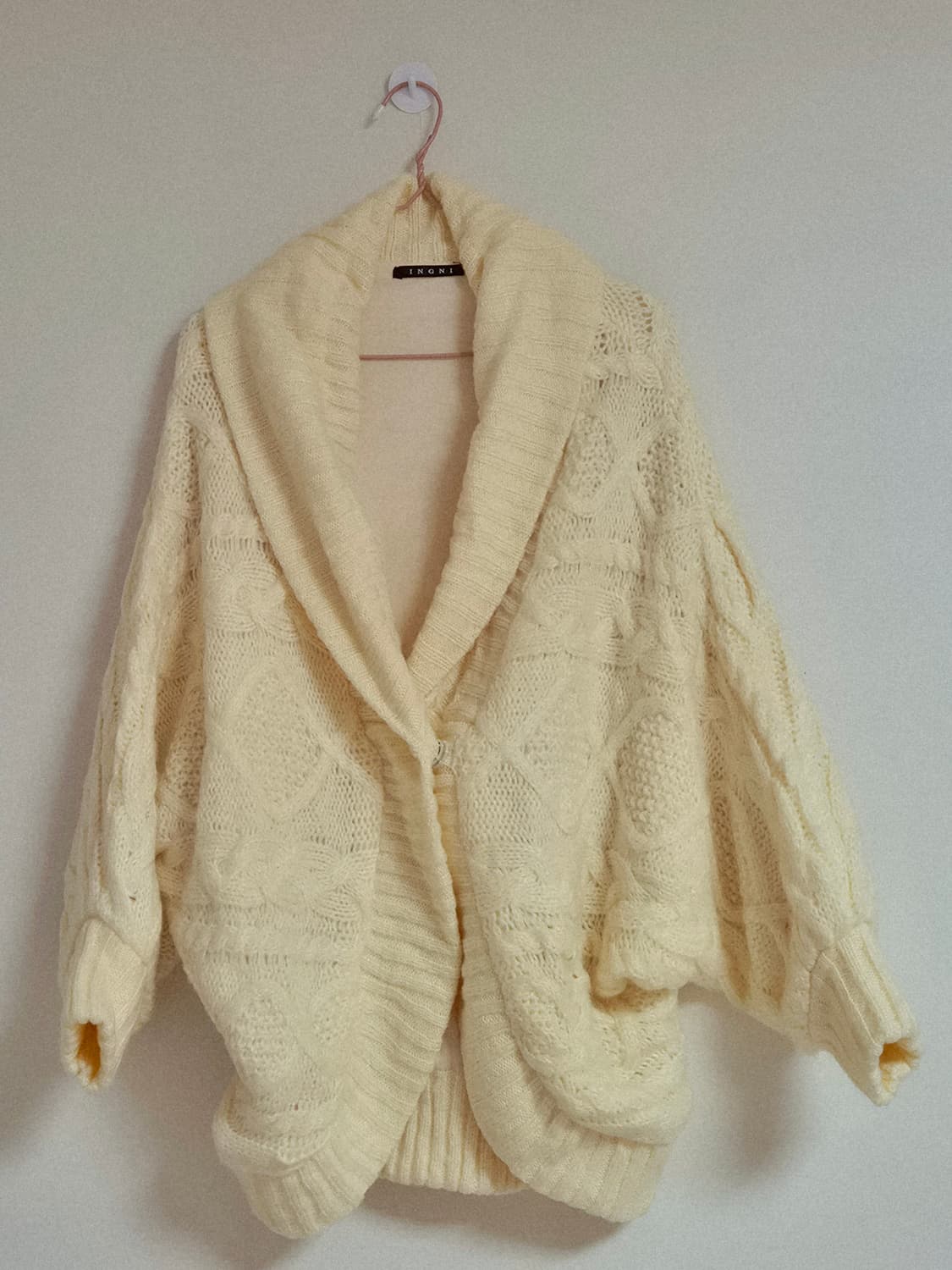 라떼갸루깔 잉그니INGNI 가오리핏 가디건 상품이미지4