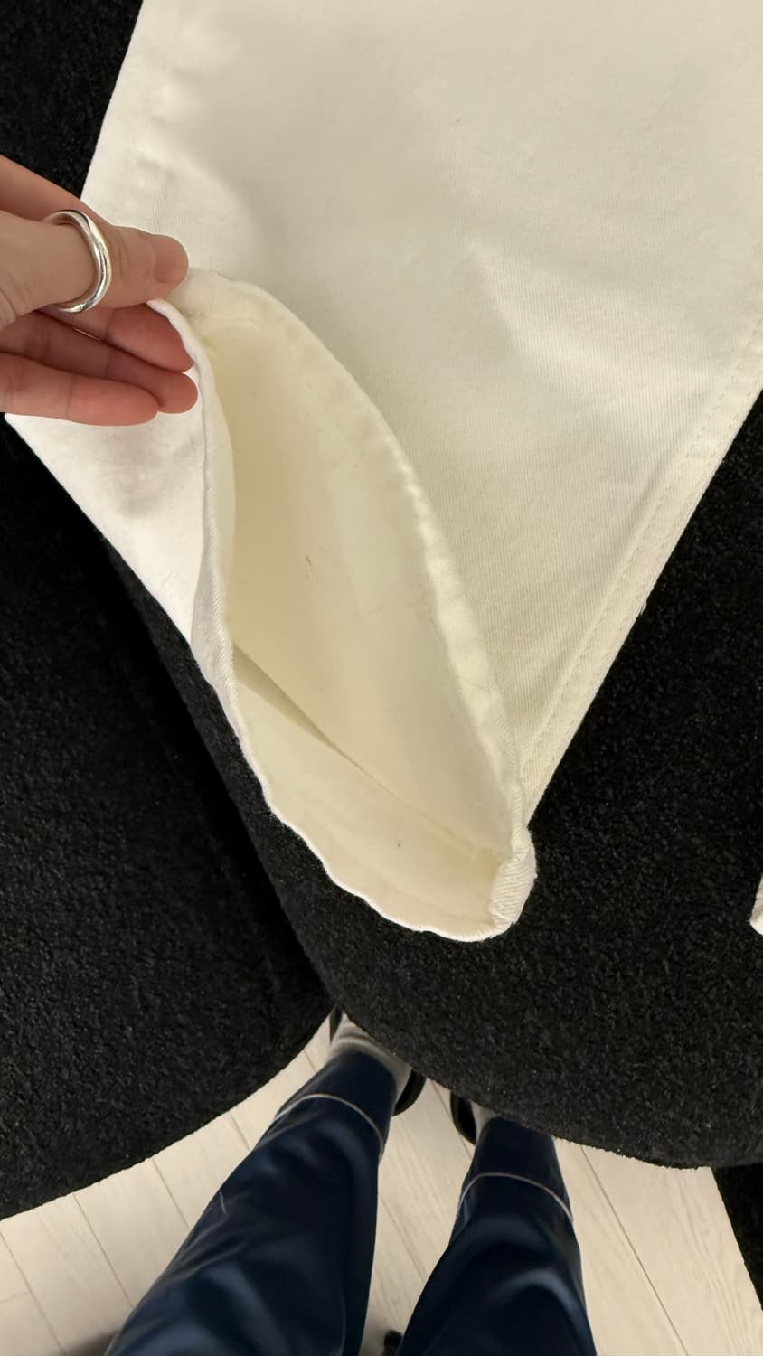 이시이 ishii white denim 상품이미지4