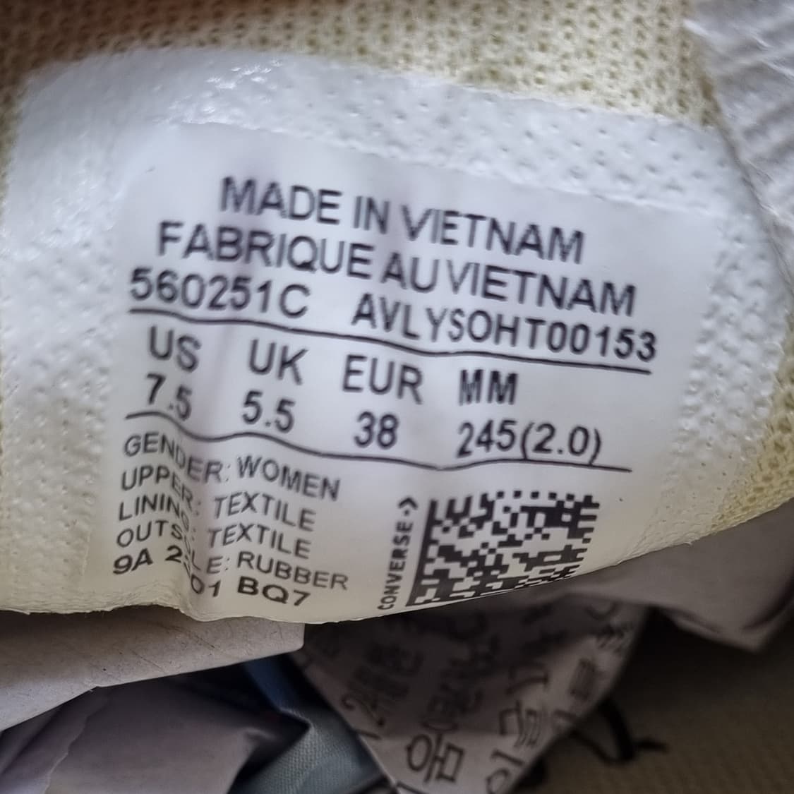 컨버스 올스타 리프트 스니커즈245 상품이미지6