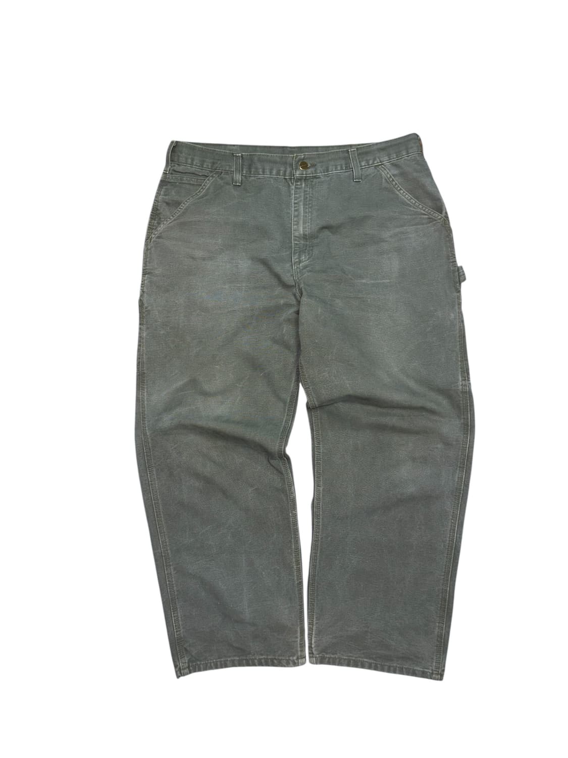 칼하트 b11 모스그린 카펜터 싱글니 usa  상품이미지4