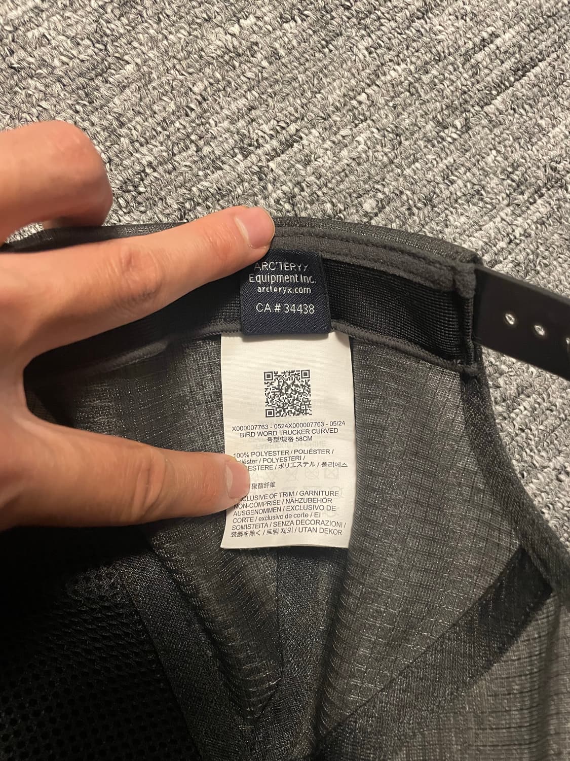 아크테릭스 버드 워드 트러커 캡 모자 상품이미지5