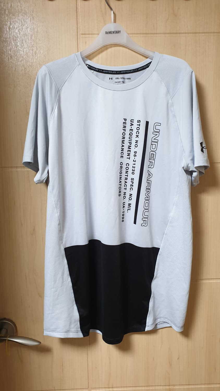 언더아머 기능성 메쉬 반팔티 2XL 상품이미지1
