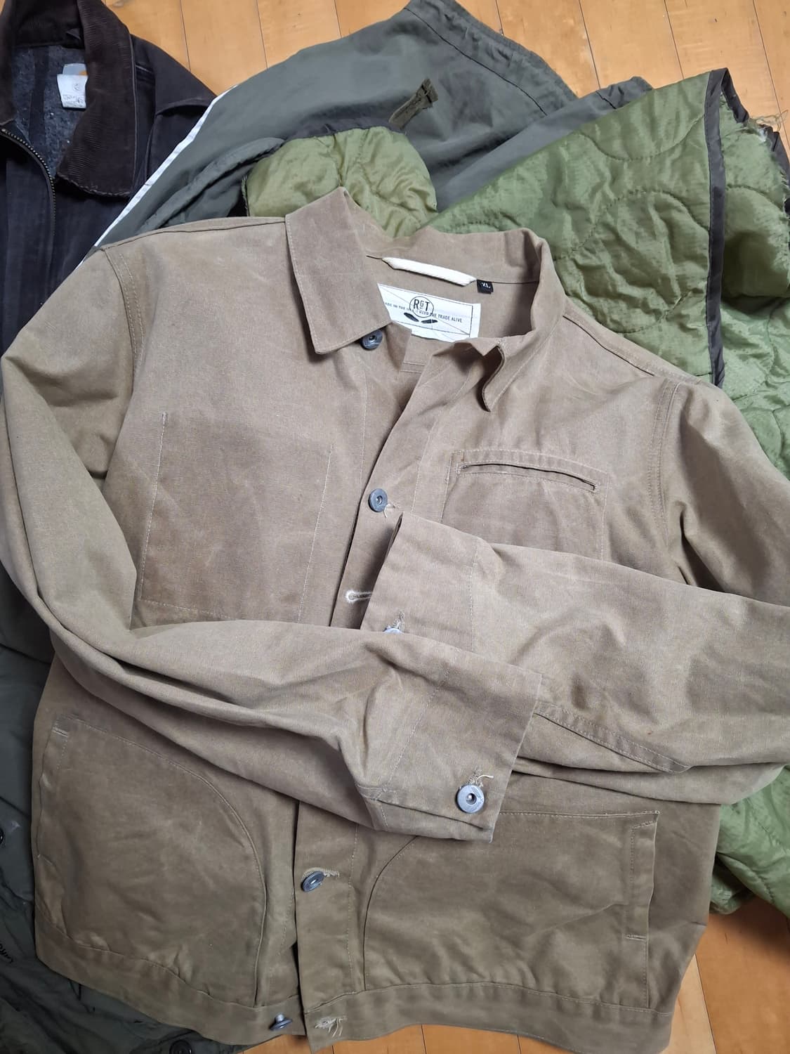 [XL] 로그 테리토리 RGT 서플라이 자켓 Tan 상품이미지2