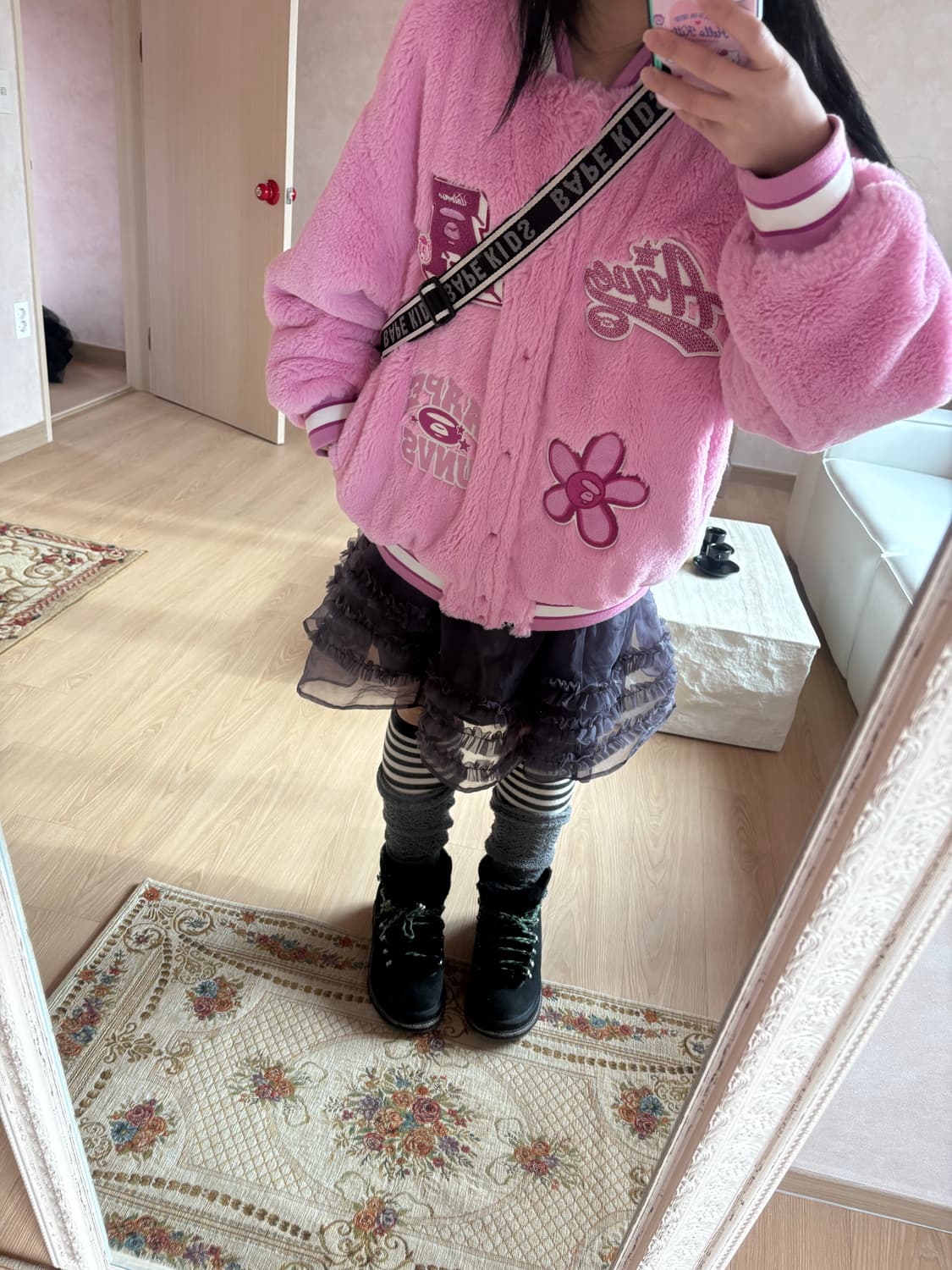 Ape 퍼자켓 상품이미지2