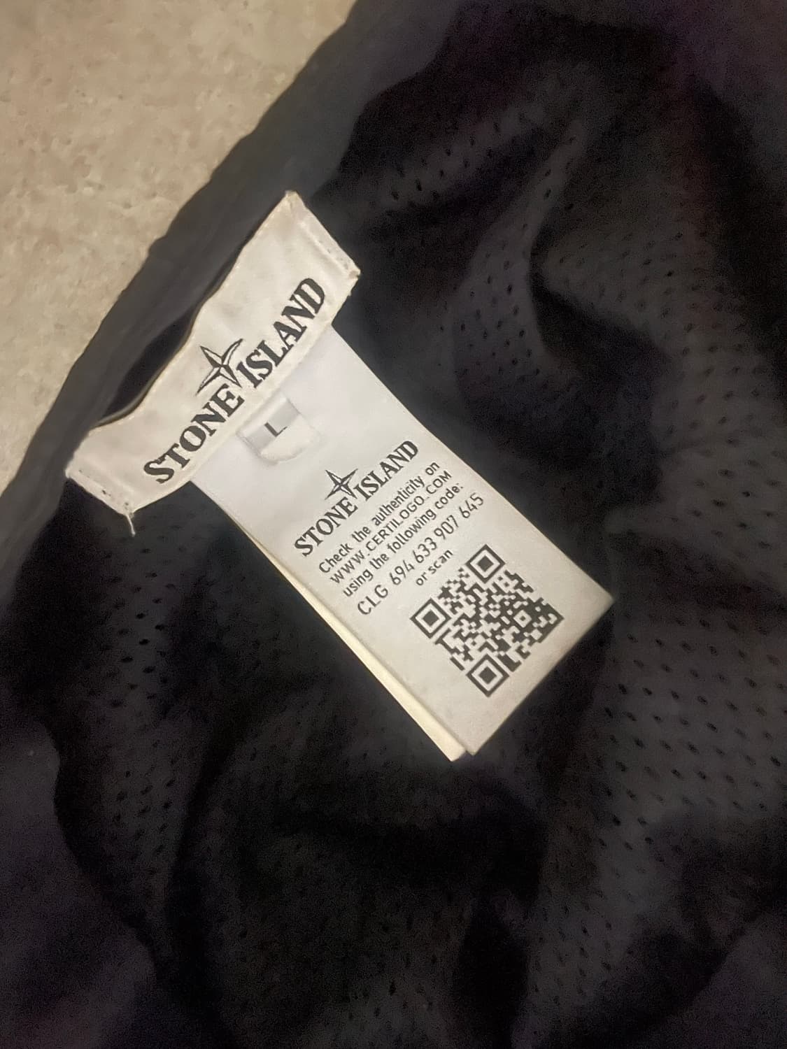 스톤아일랜드 나일론 볼캡 상품이미지2