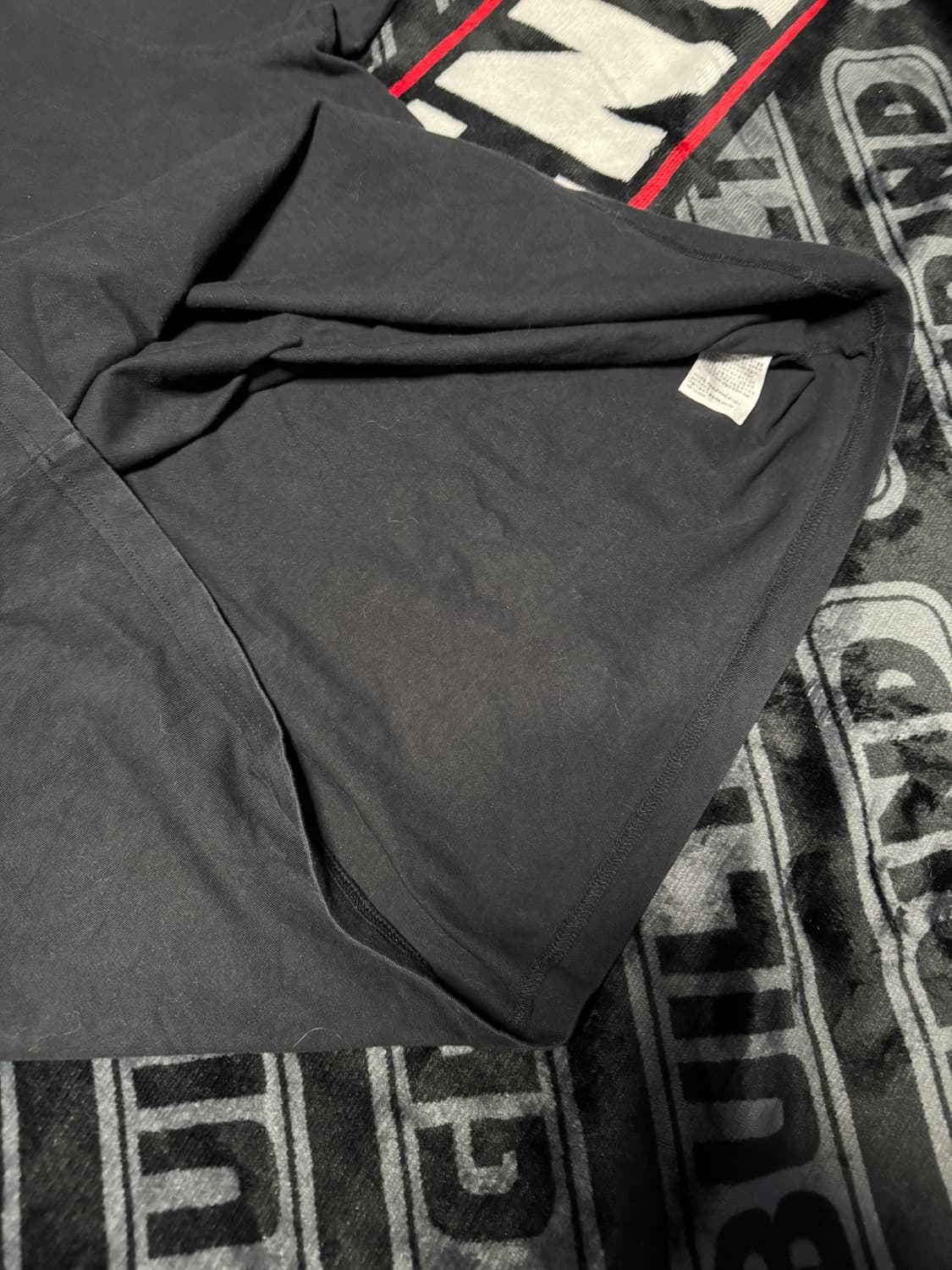 유니클로 카우스 숏 슬리브 그래픽 티셔츠 블랙 4XL 상품이미지5