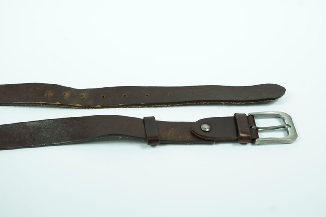 리얼 레더 빈티지 워크웨어 벨트 상품이미지5