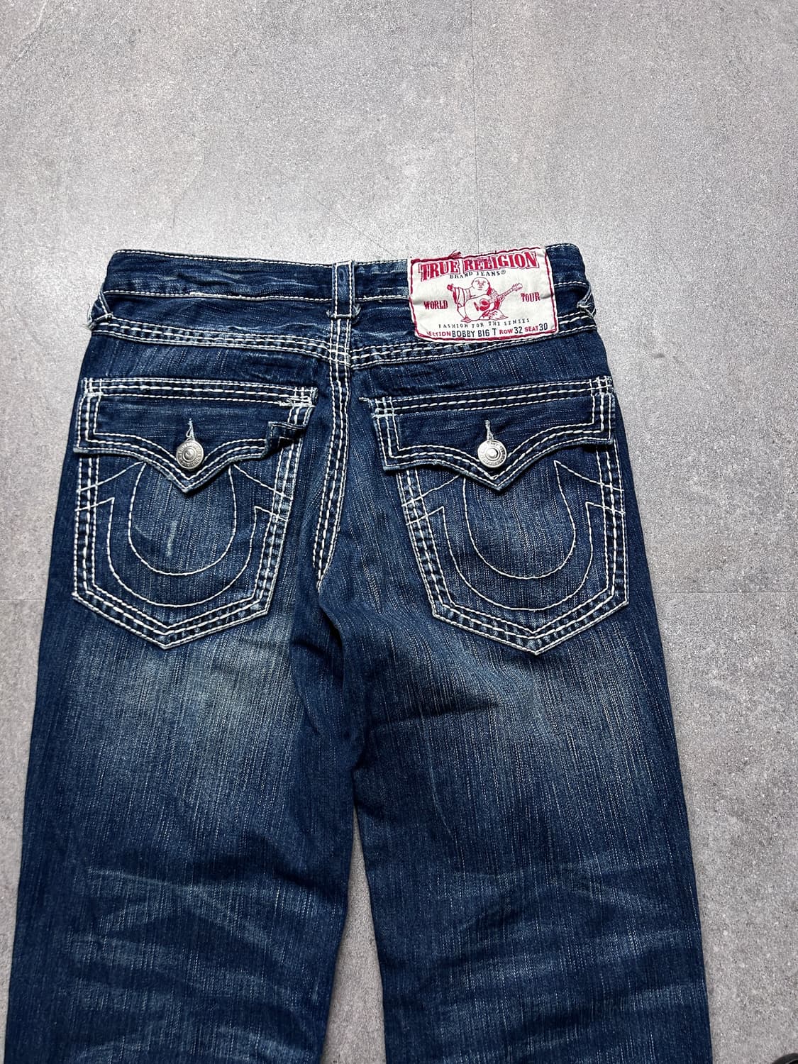 트루릴리젼 스파이럴 스티치 데님 상품이미지9