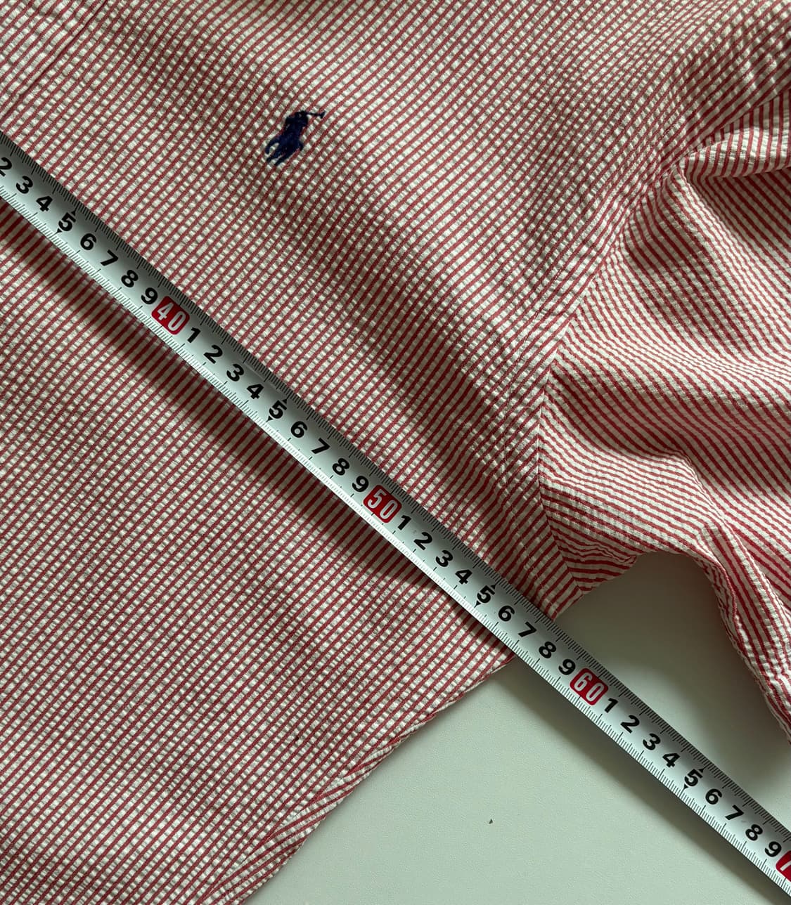 Polo 폴로랄프로렌 시어서커 반팔 셔츠 상품이미지6