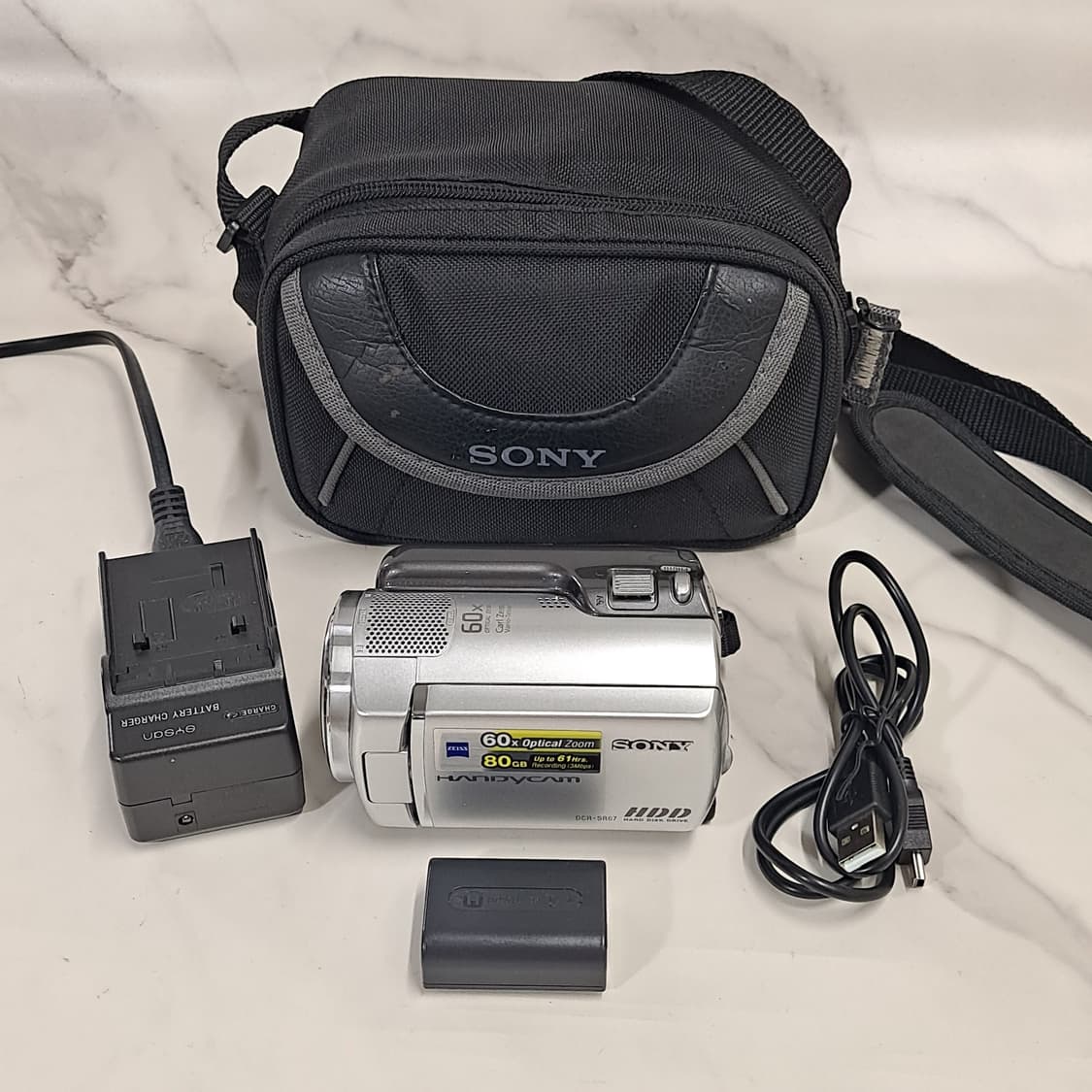 소니 핸디캠 DCR-SR67 80GB HDD 내장 상품이미지8