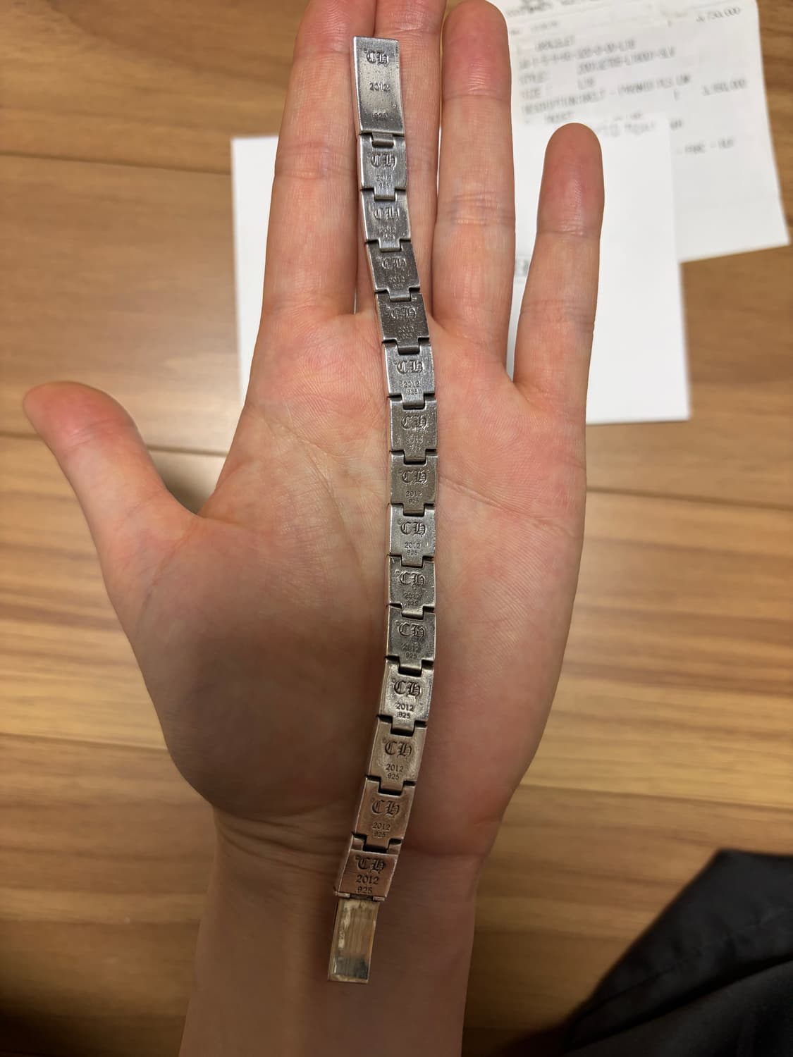 크롬하츠 피라미드 플러스 MED 팔찌 상품이미지4