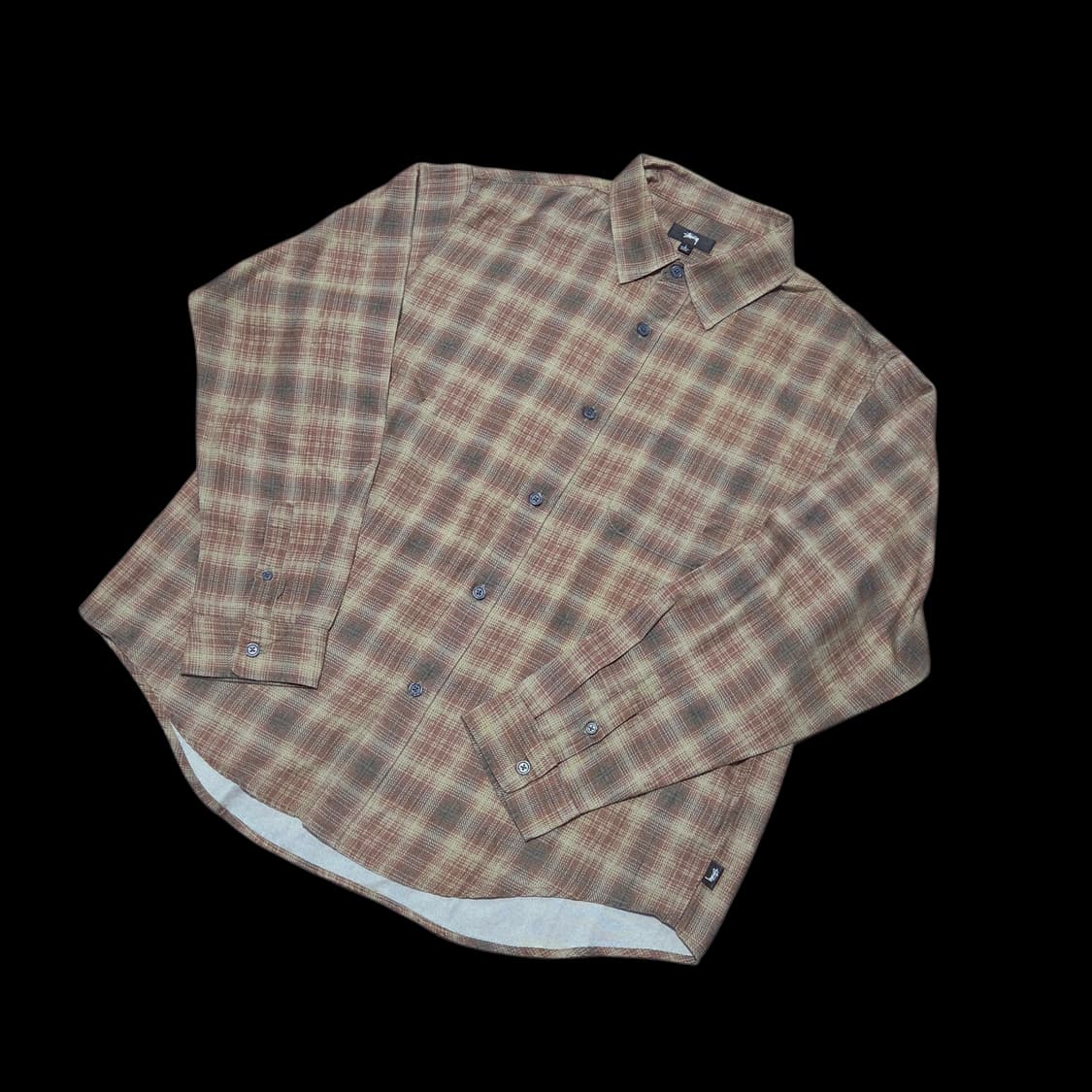 [L] 스투시 매튜 프린티드 셔츠 브릭 상품이미지6