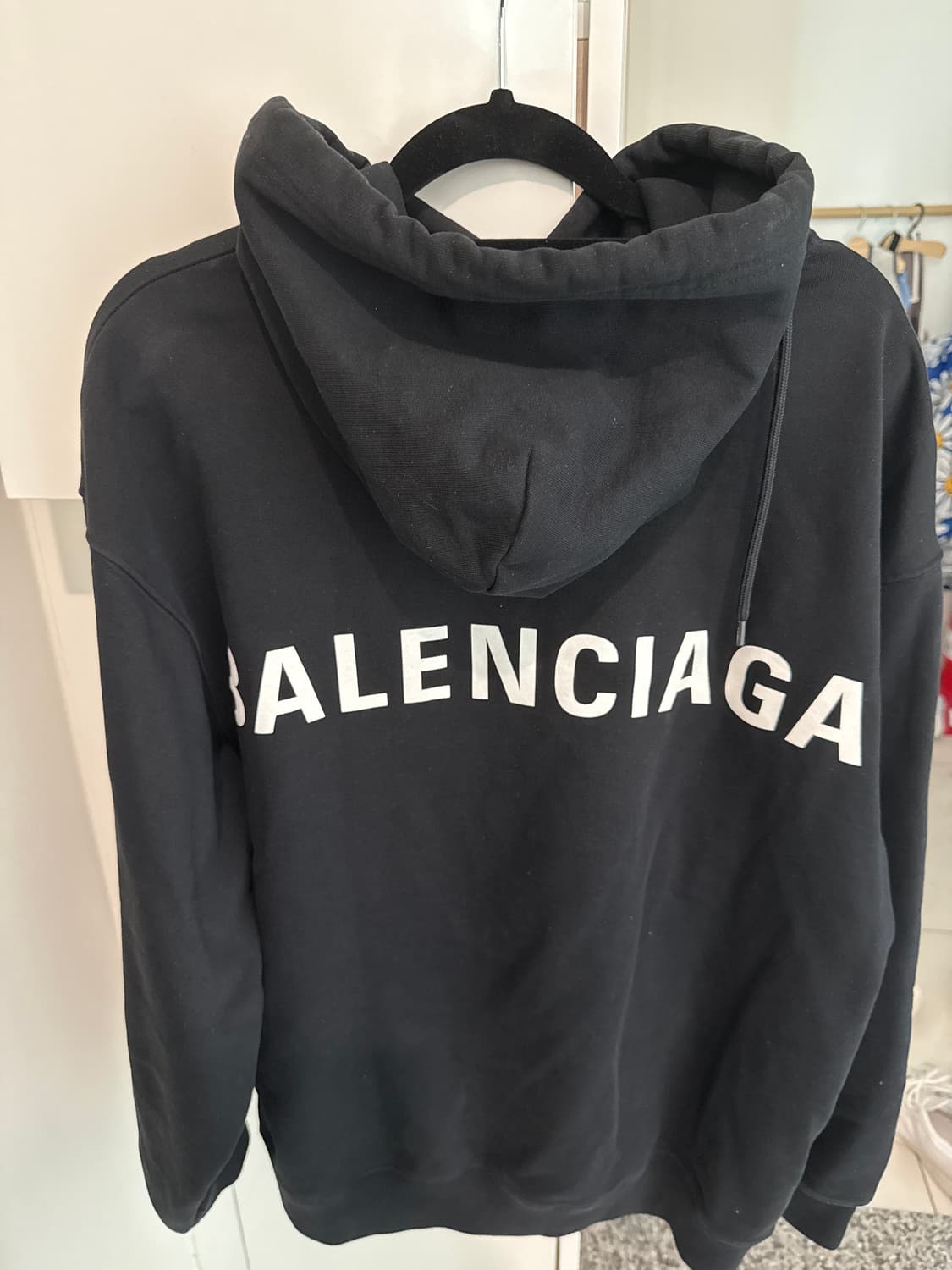 Balenciaga 로고 후드티 S 상품이미지1