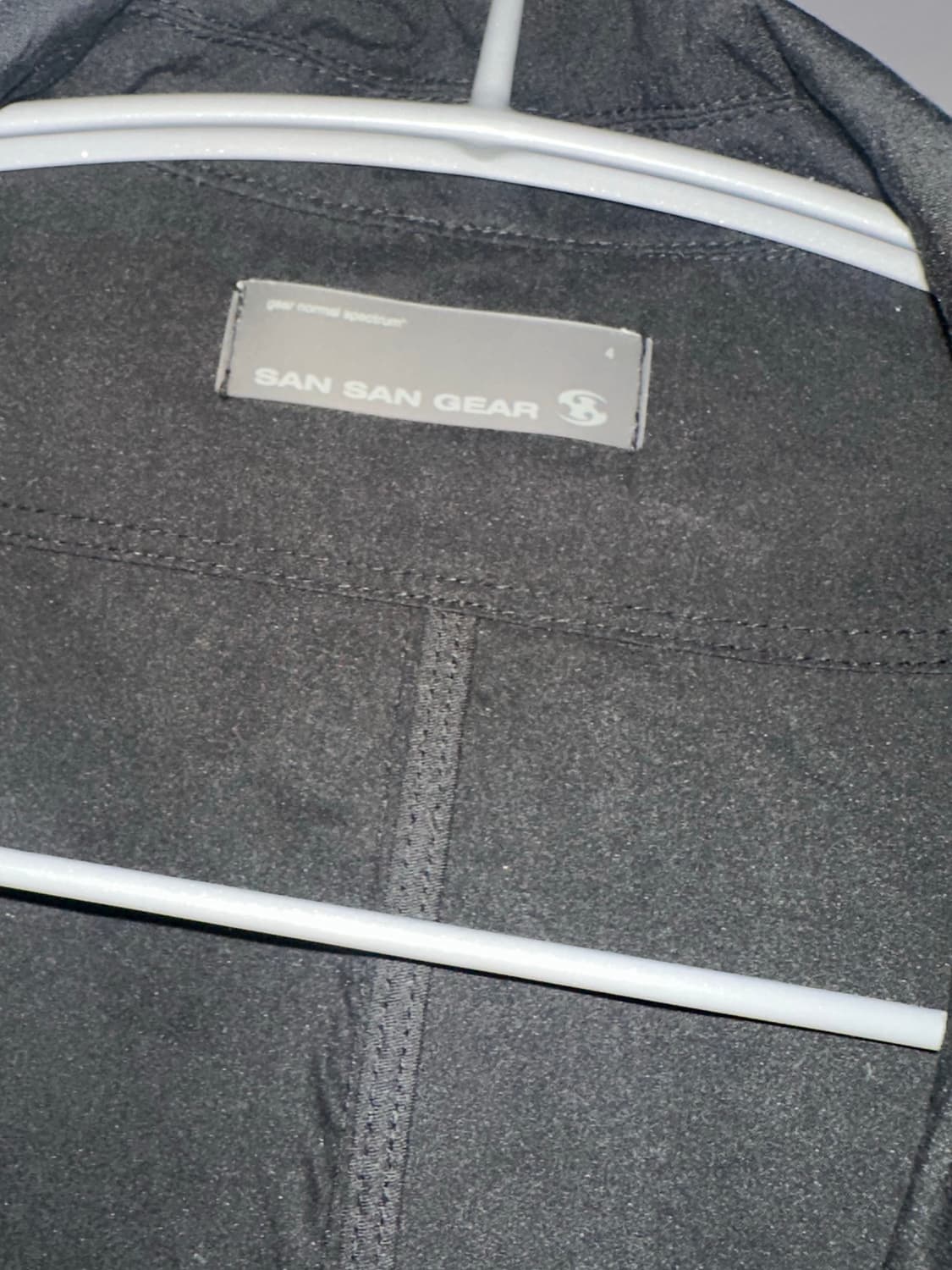 산산기어 지퍼 블레이저 블랙 - 23FW 상품이미지6