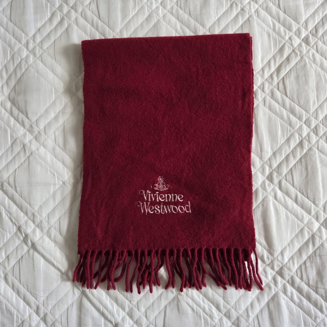 VIVIENNE WESTWOOD wool 100% Muffler 상품이미지4