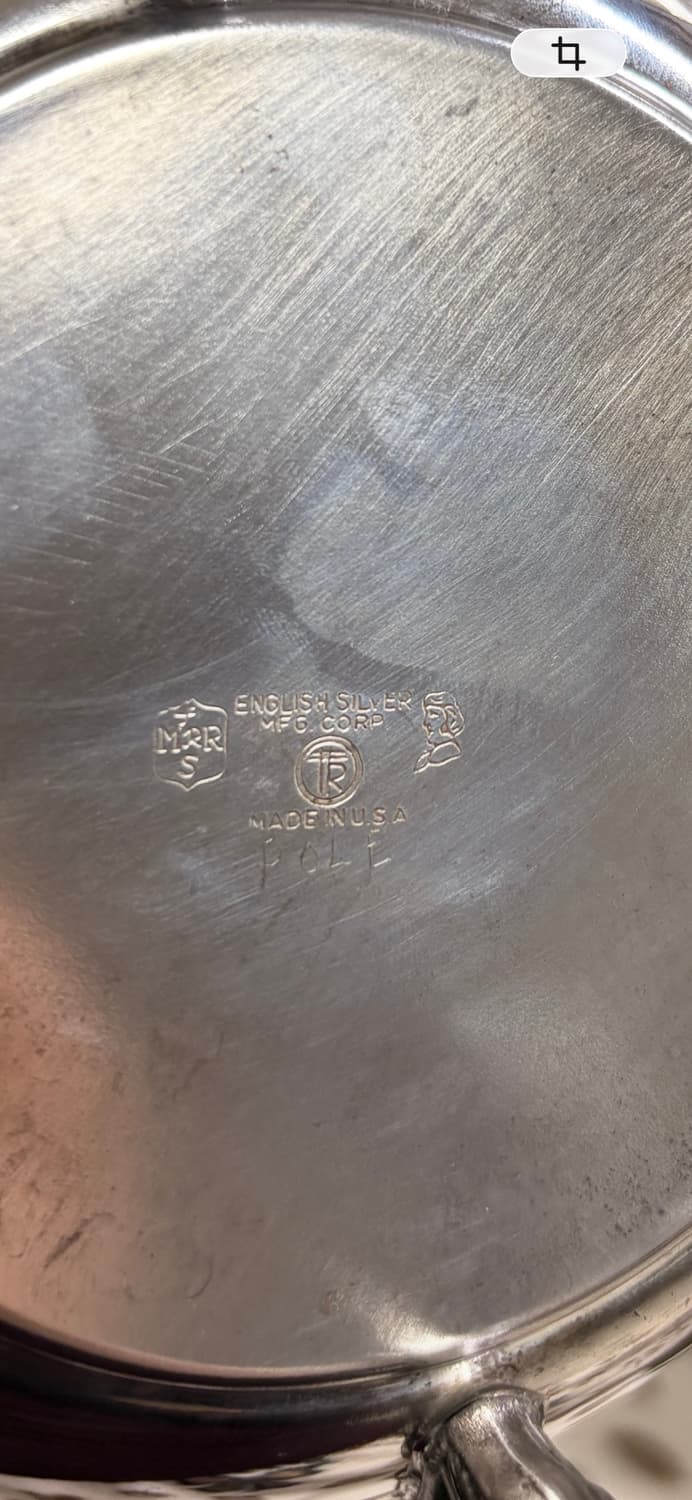 English Silver Mfg. Corp 실버플레이트 워터피쳐 상품이미지6