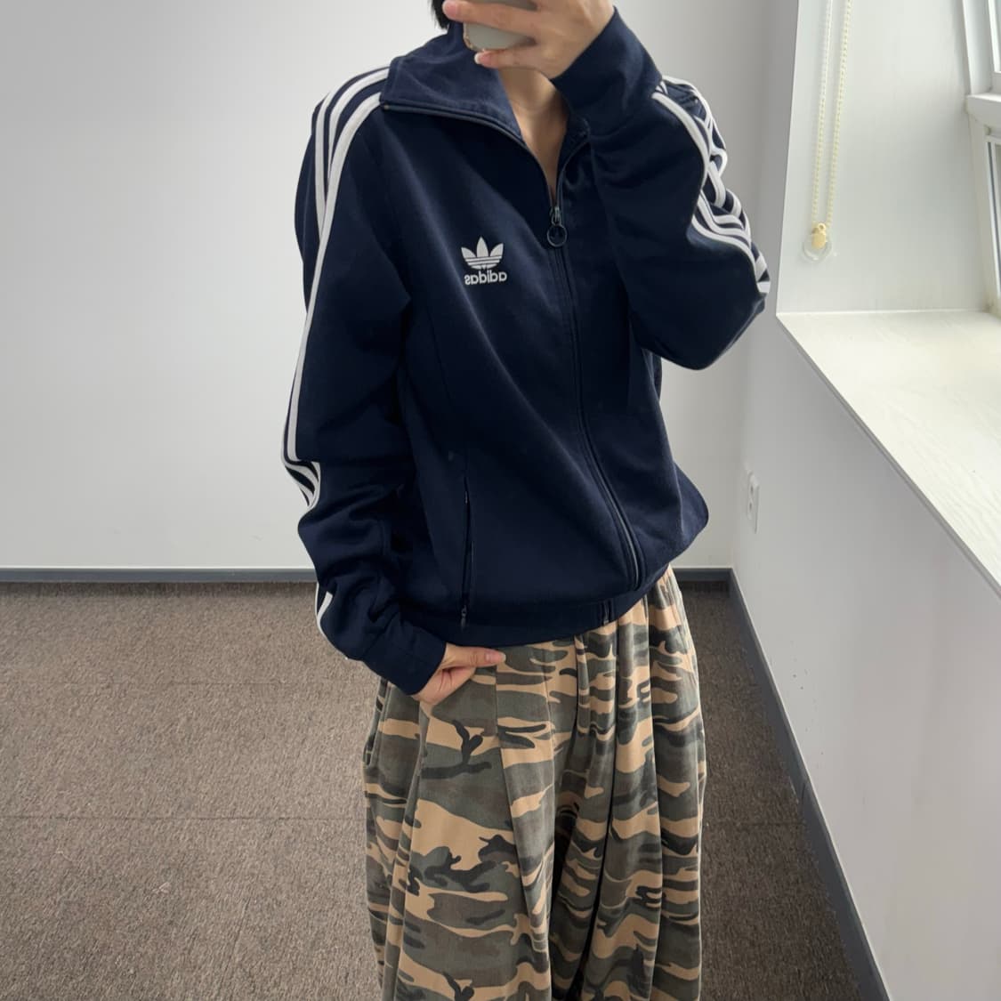 Adidas 아디다스 파이어버드 다크 네이비 트랙탑 져지 상품이미지2