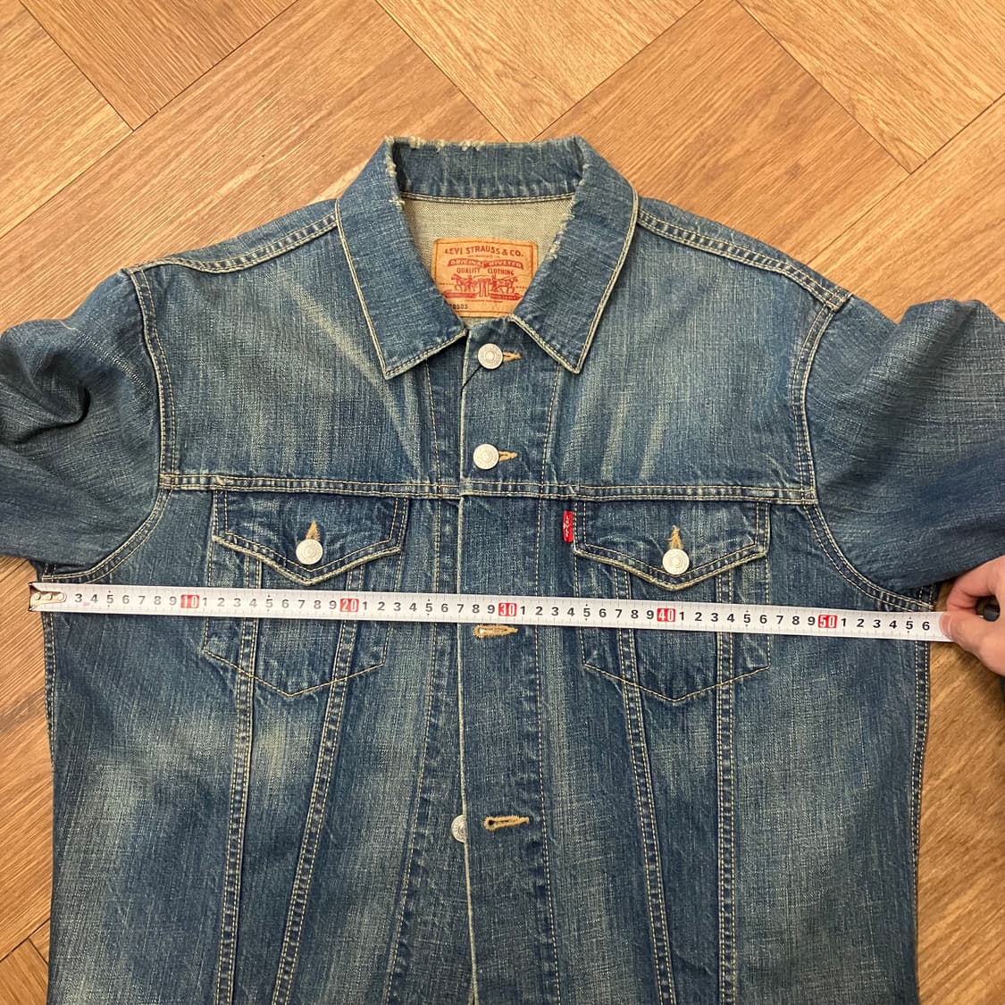 N18 리바이스 데님 청자켓 빈티지 70505 상품이미지6