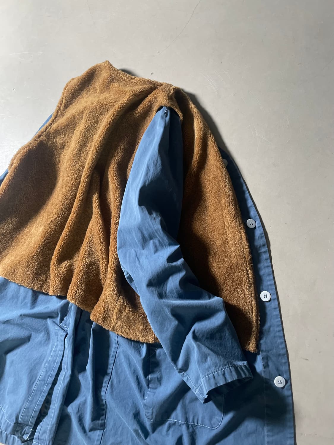 H•d One off  Indigo Dyed Field Coat 상품이미지4