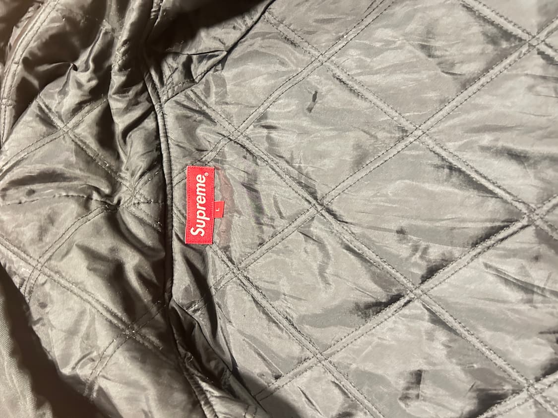 슈프림 블랙사바스 후드 파카 L 상품이미지3