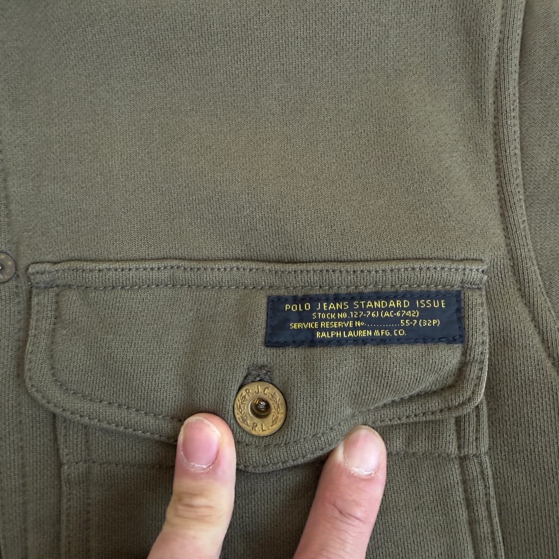 Polo Jeans 폴로 진스 컴퍼니 코튼 유틸리티 트러커 자켓 상품이미지6