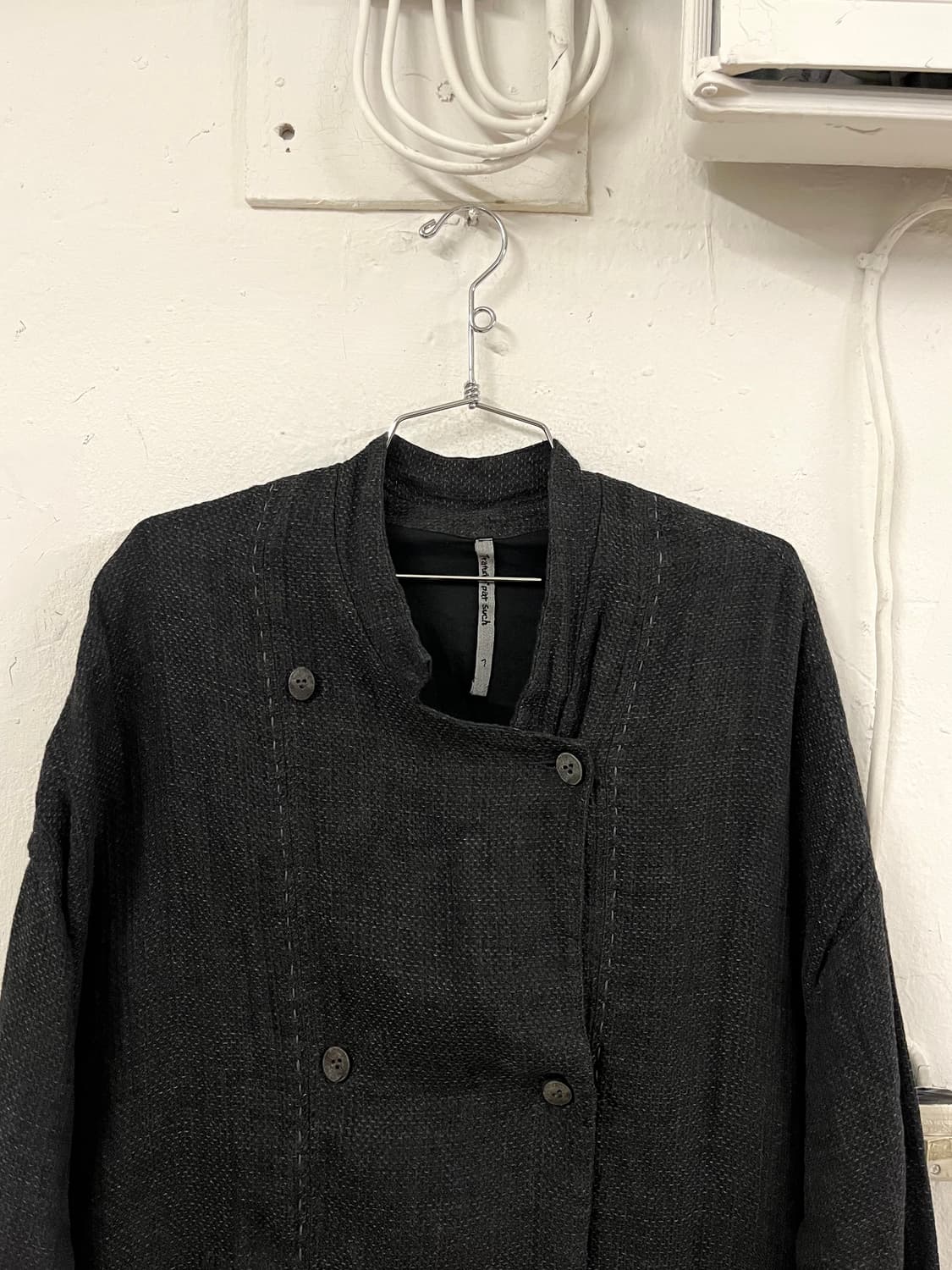 트랜짓 린넨 코트 자켓 상품이미지2