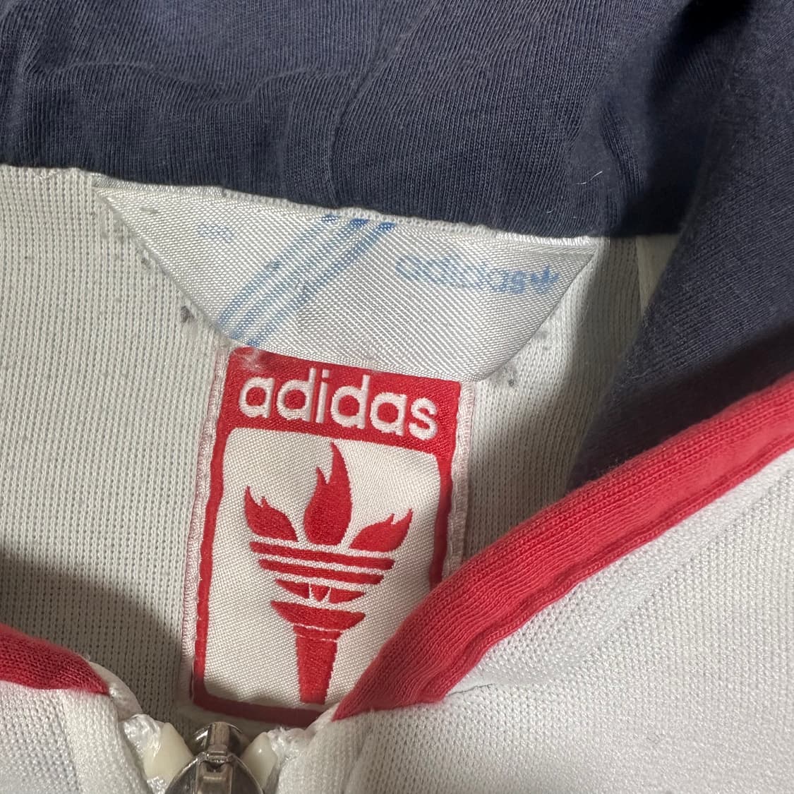 ✨ (바배) 아디다스 화이트 성조기 USA 후드 집업 희귀매물  상품이미지3