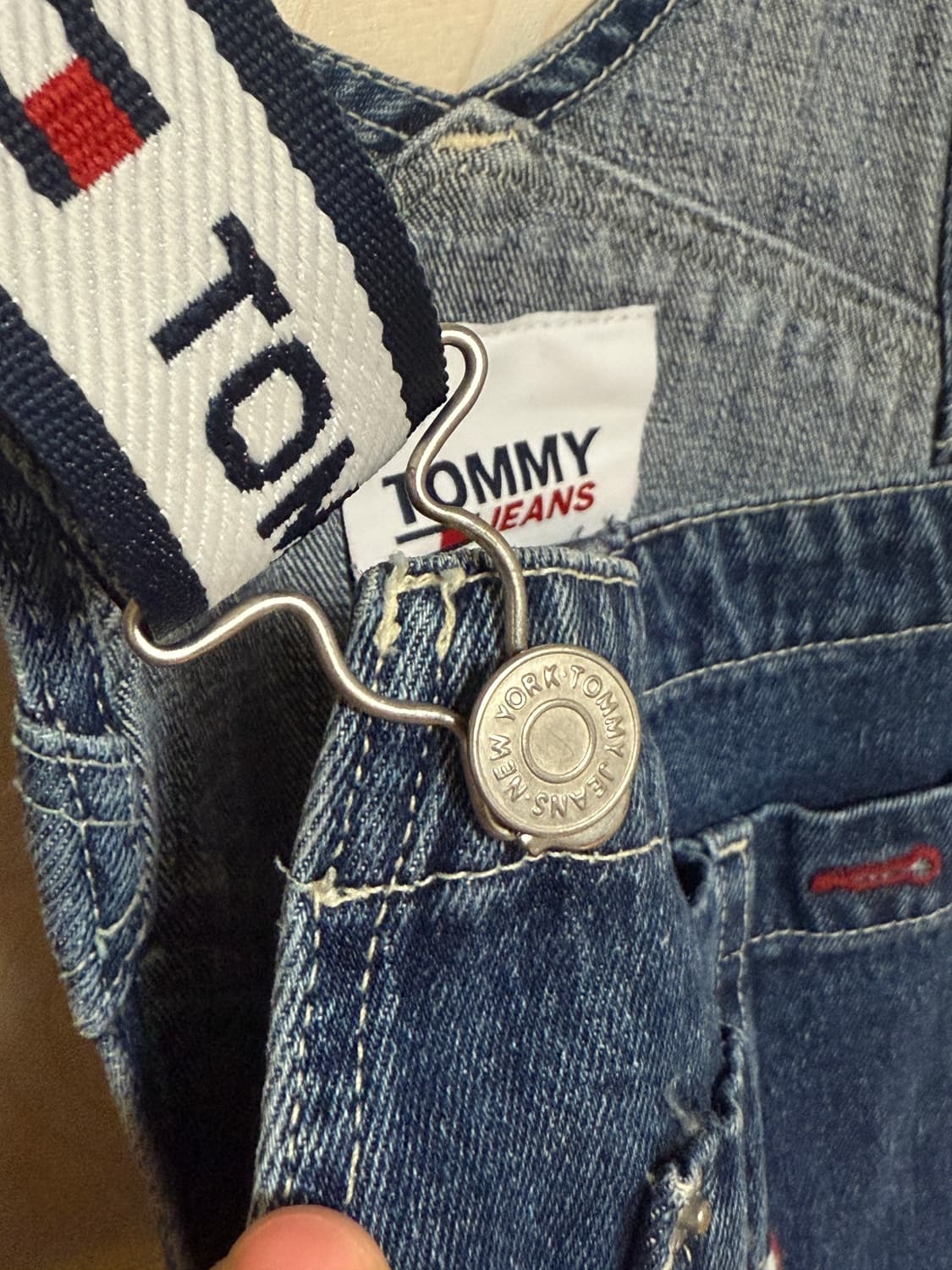 타미진스 데님 오버롤 팬츠 L 사이즈 상품이미지8