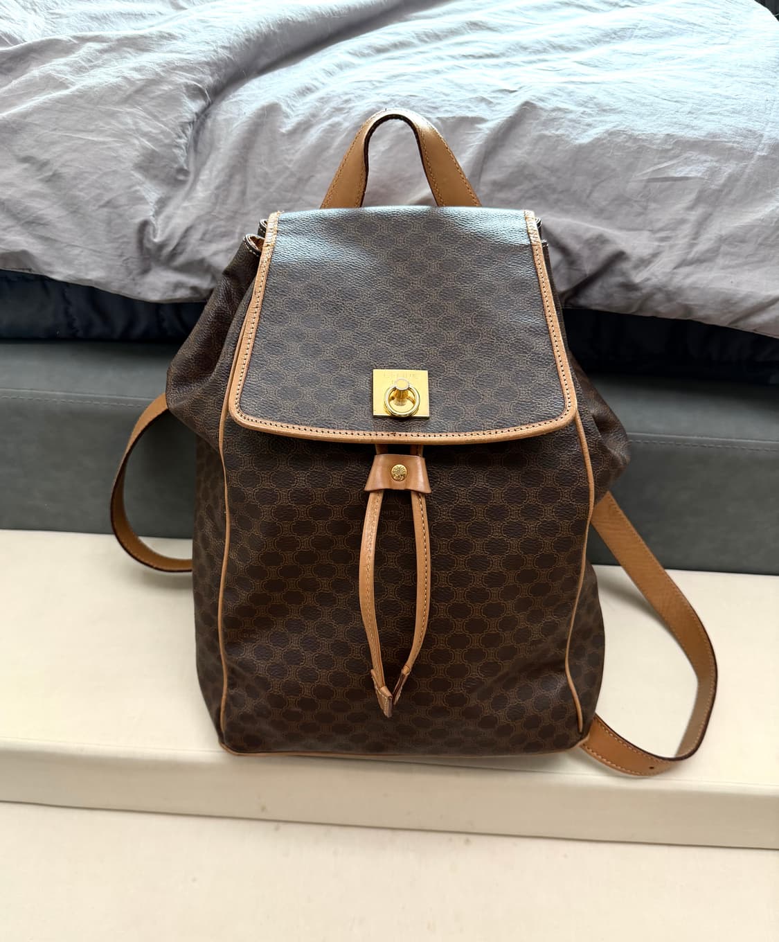 올드 셀린느 마카담 백팩 상품이미지3