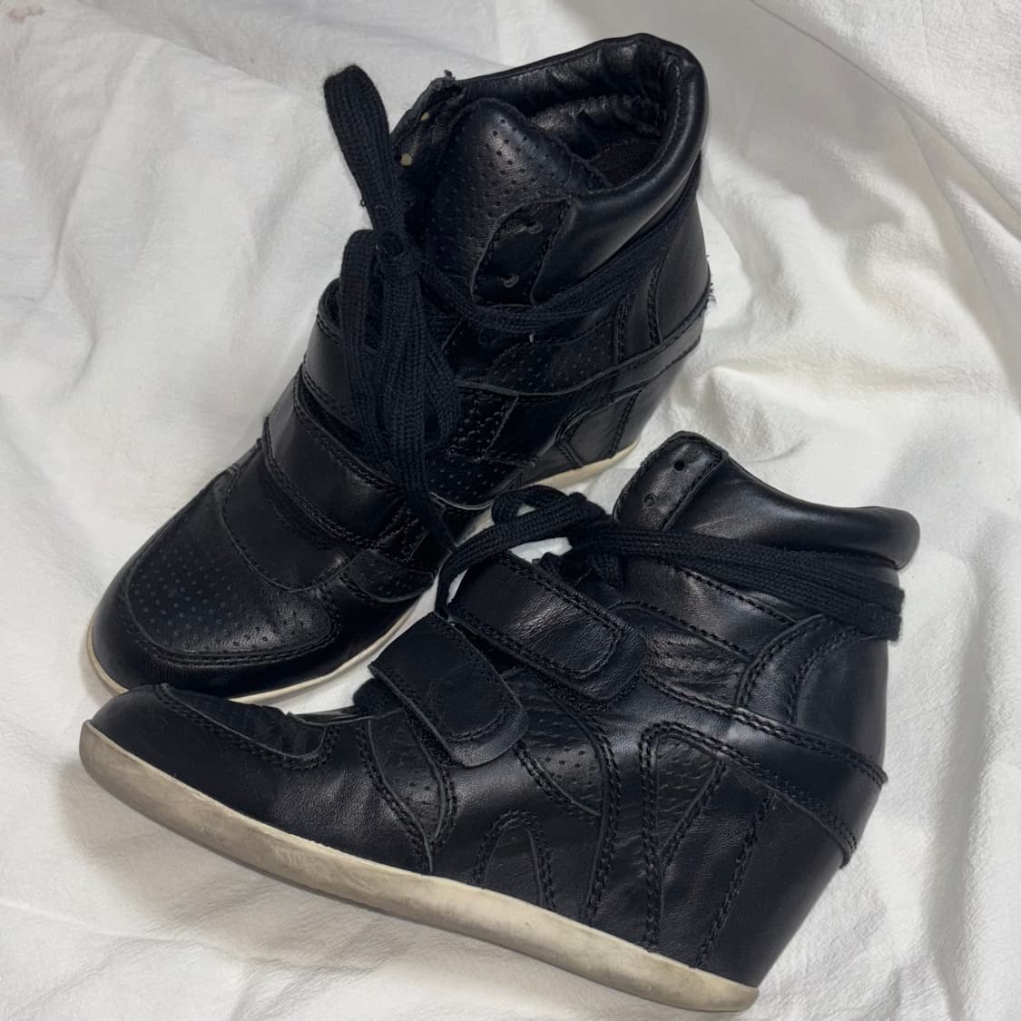 ash 아쉬 웨지힐 스니커즈 블랙 36 상품이미지2