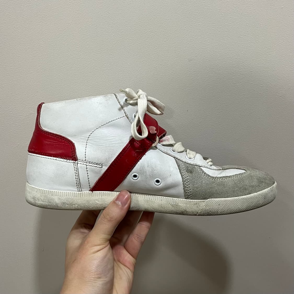 Dior Homme Double Velcro Hightop Sneaker 상품이미지2