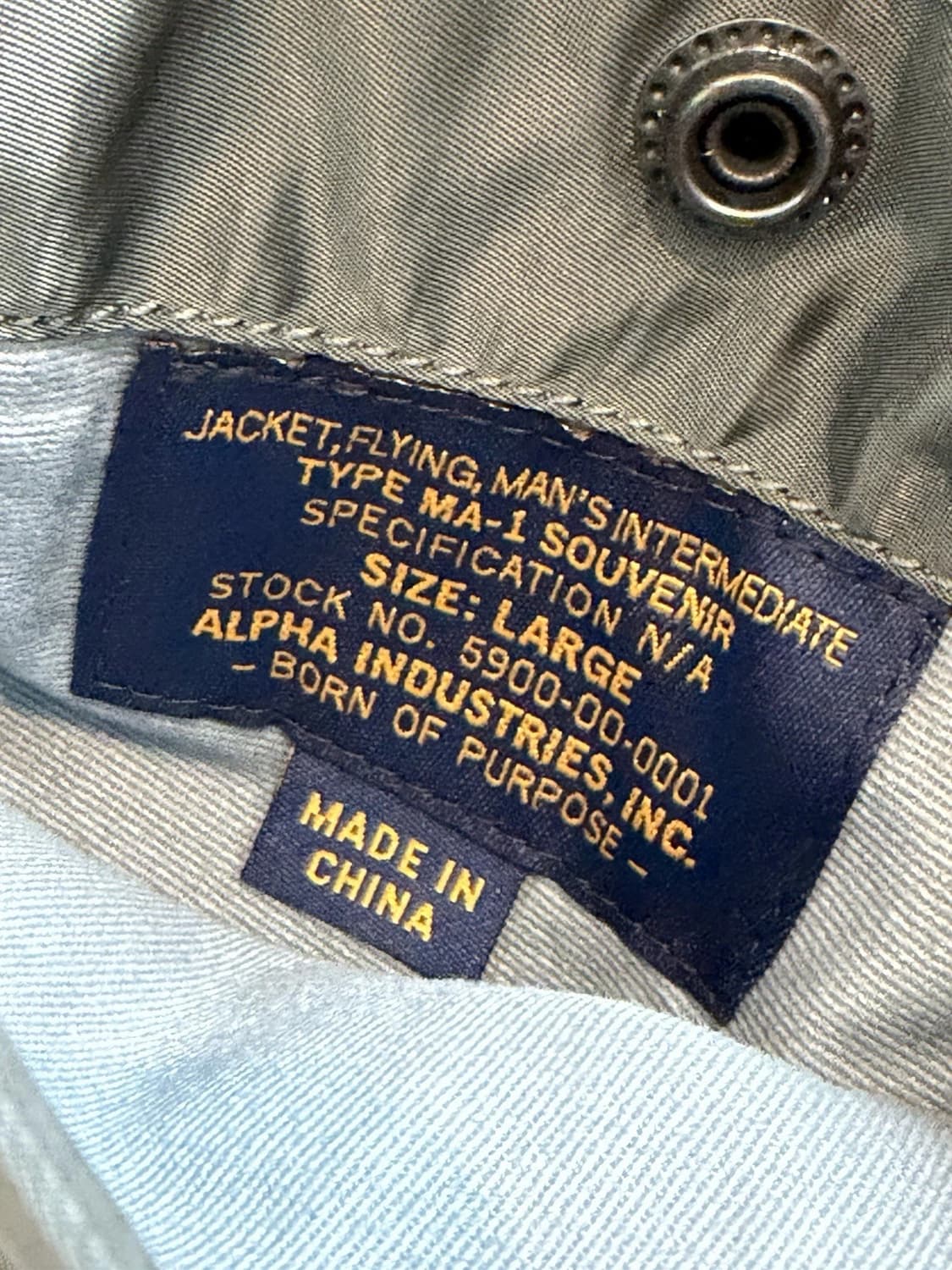 알파 인더스트리 MA-1 수베니어 더블 드래곤 리버시블 자켓 상품이미지6