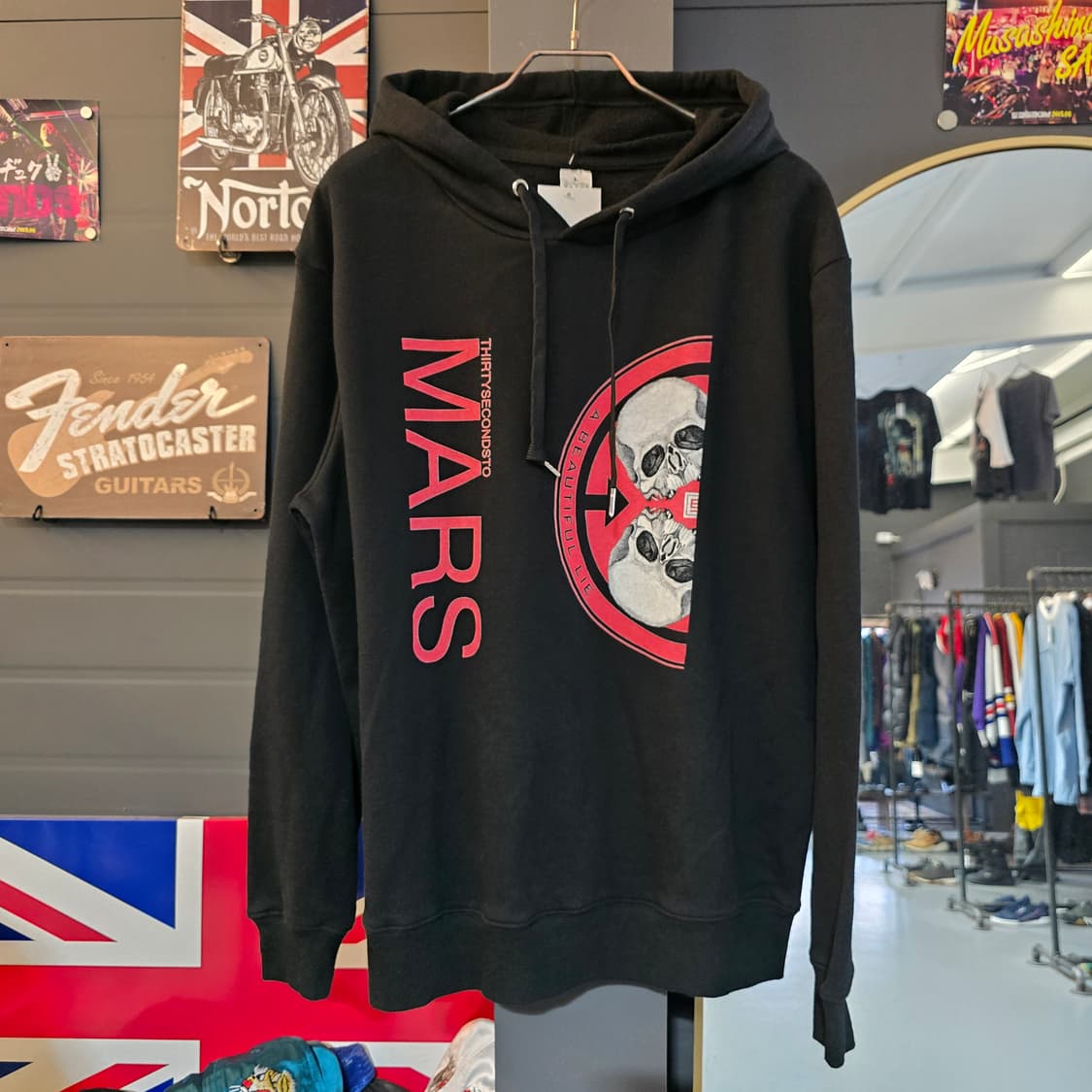 밴드 후드티 Vintage 30 Seconds to Mars 상품이미지1