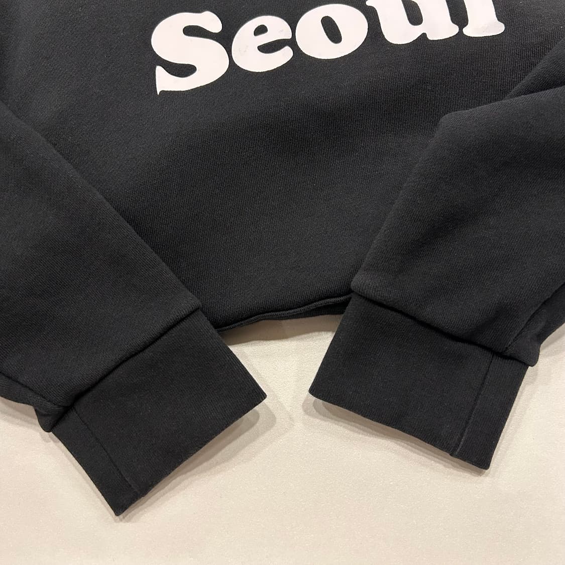 [S] 아디다스 아이 러브 서울 후드티 블랙 A455 상품이미지6