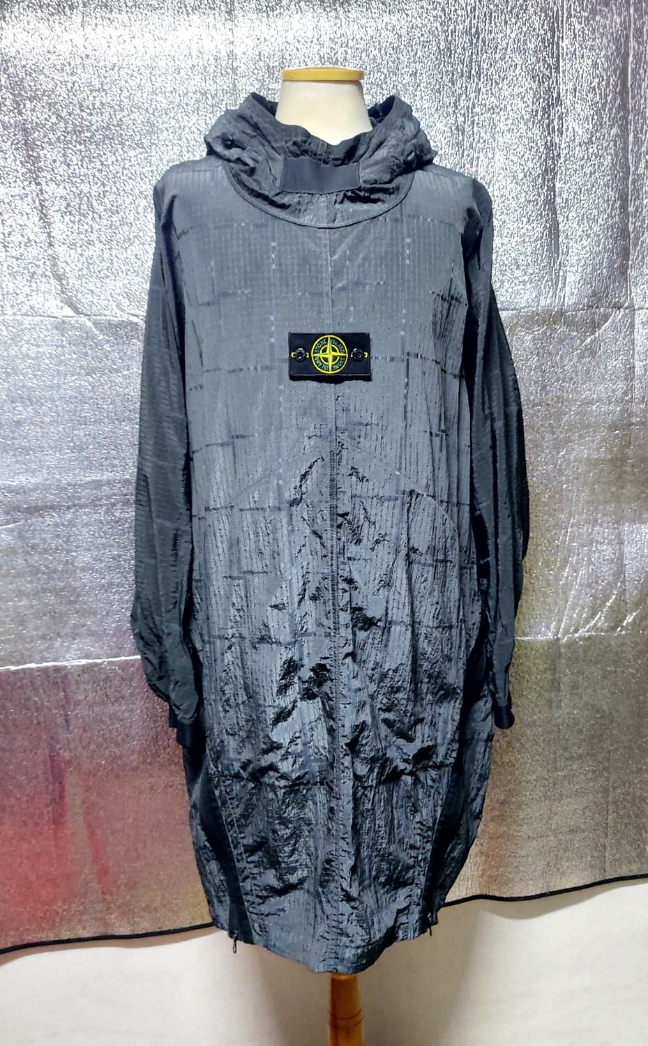 ♤필독♤ 스톤아일랜드 나일론 메탈 워터로 판초 자켓 상품이미지2