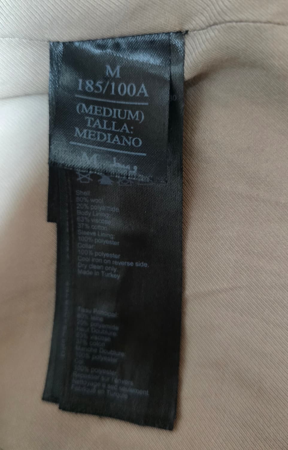 올세인츠 카멜 코트 100 상품이미지7