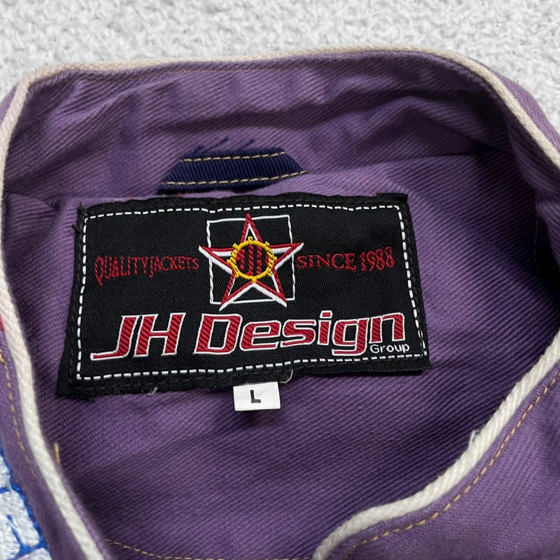 JH 디자인 제프 고든 펩시 레이싱 자켓 퍼플 상품이미지5