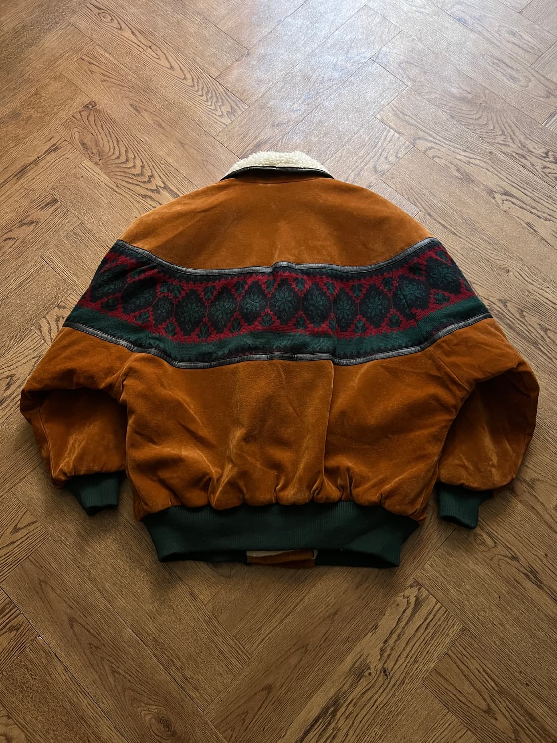 [S]90's 빈티지 나바호 쉐르파 퀄팅 자켓 상품이미지7