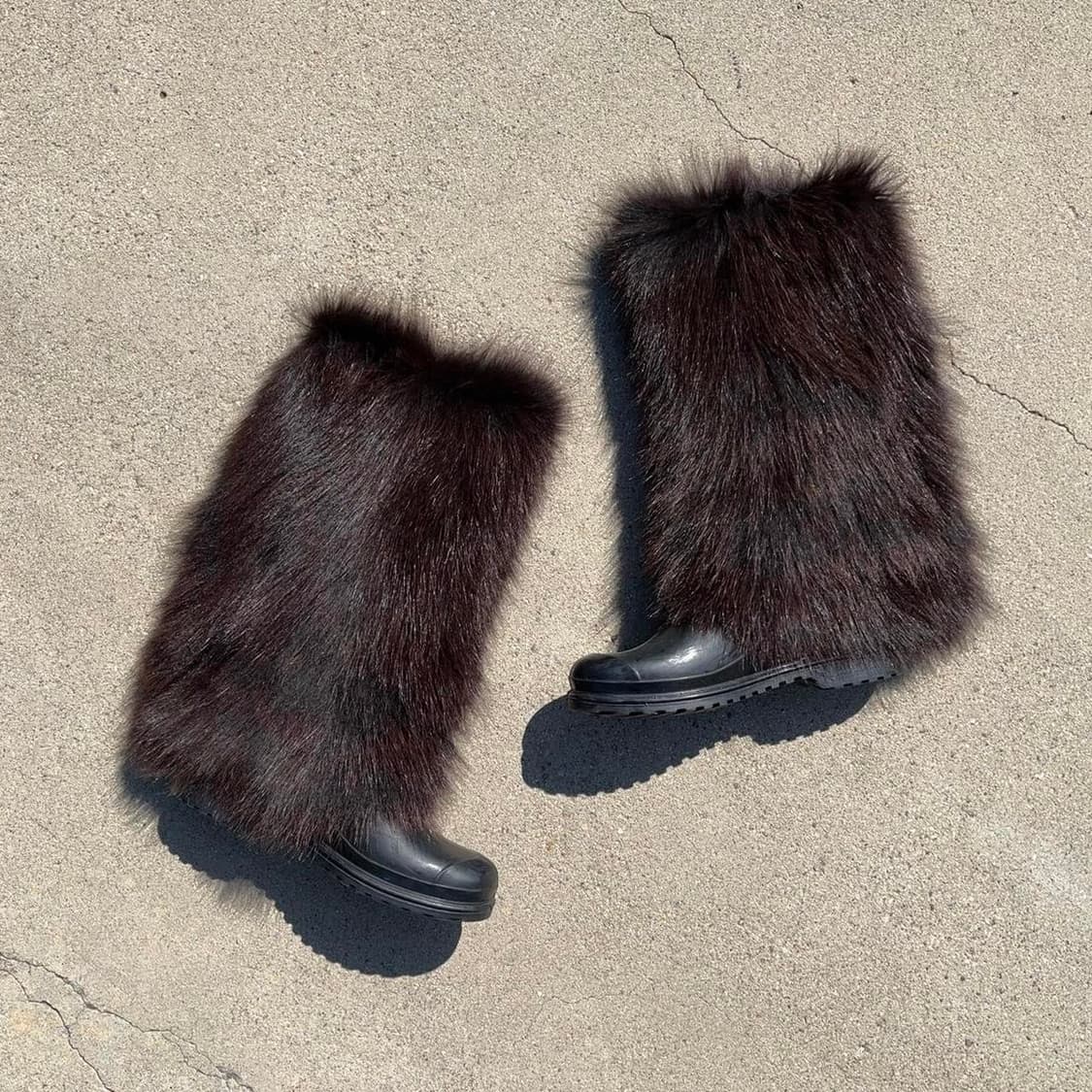 Marni Faux Fur 고무신 부츠 255 상품이미지1