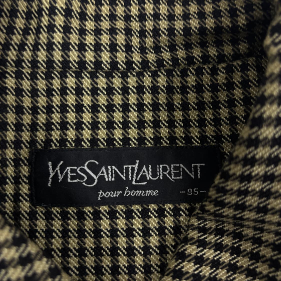 입생로랑 체크 블루종  상품이미지6