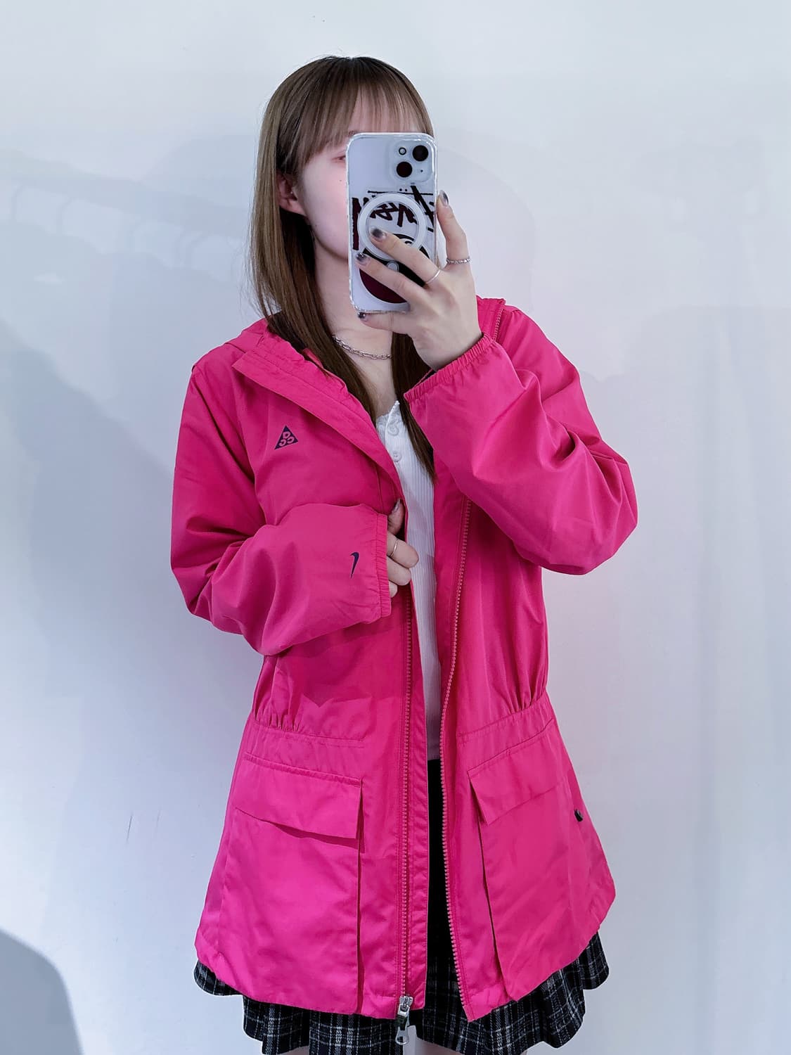 나이키 acg 투웨이 핑크 바람막이 상품이미지2