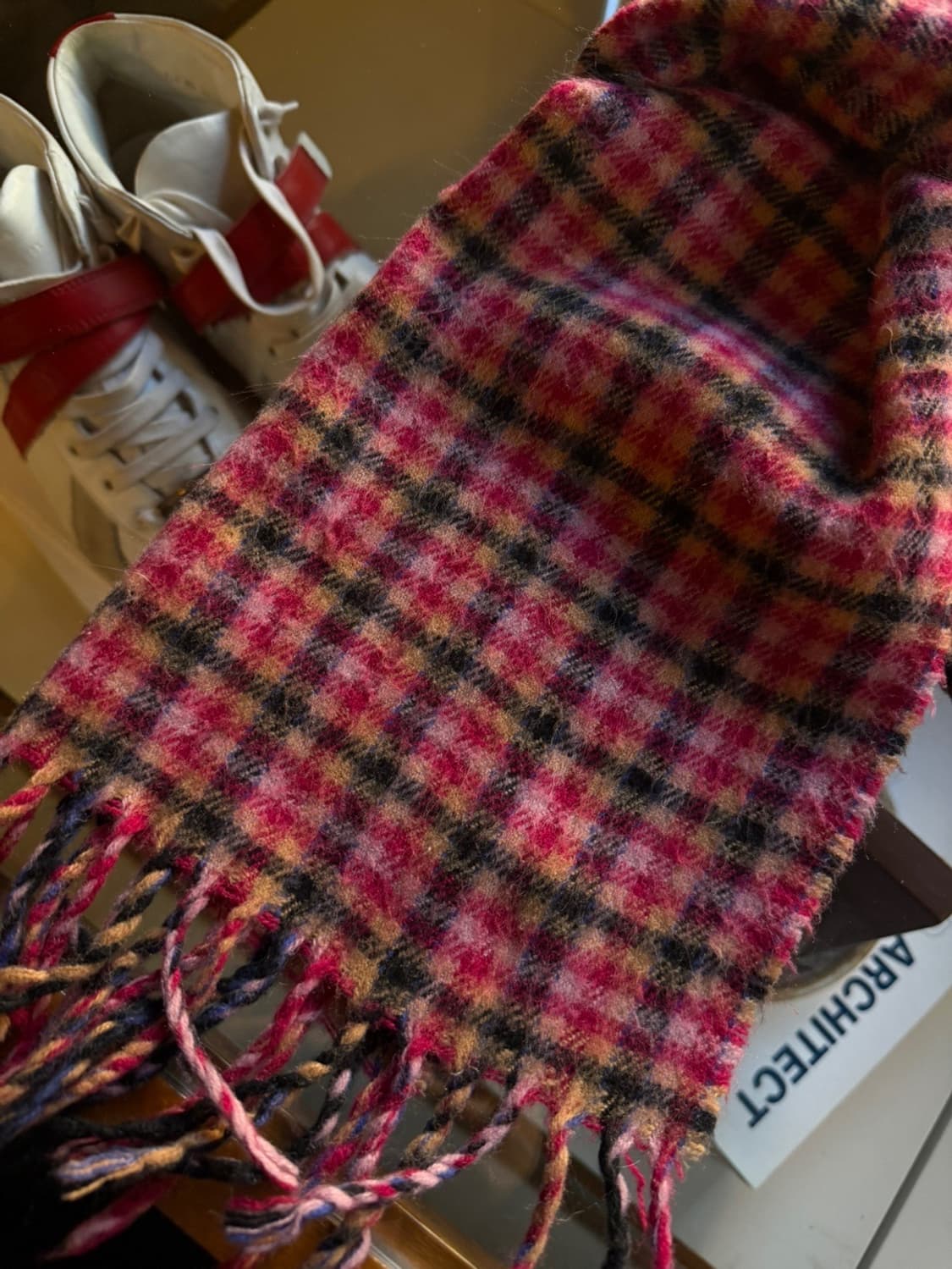 울 캐시미어 머플러 상품이미지4