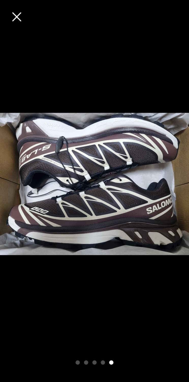 살로몬 XT6 블랙 커피 280 새상품 상품이미지5