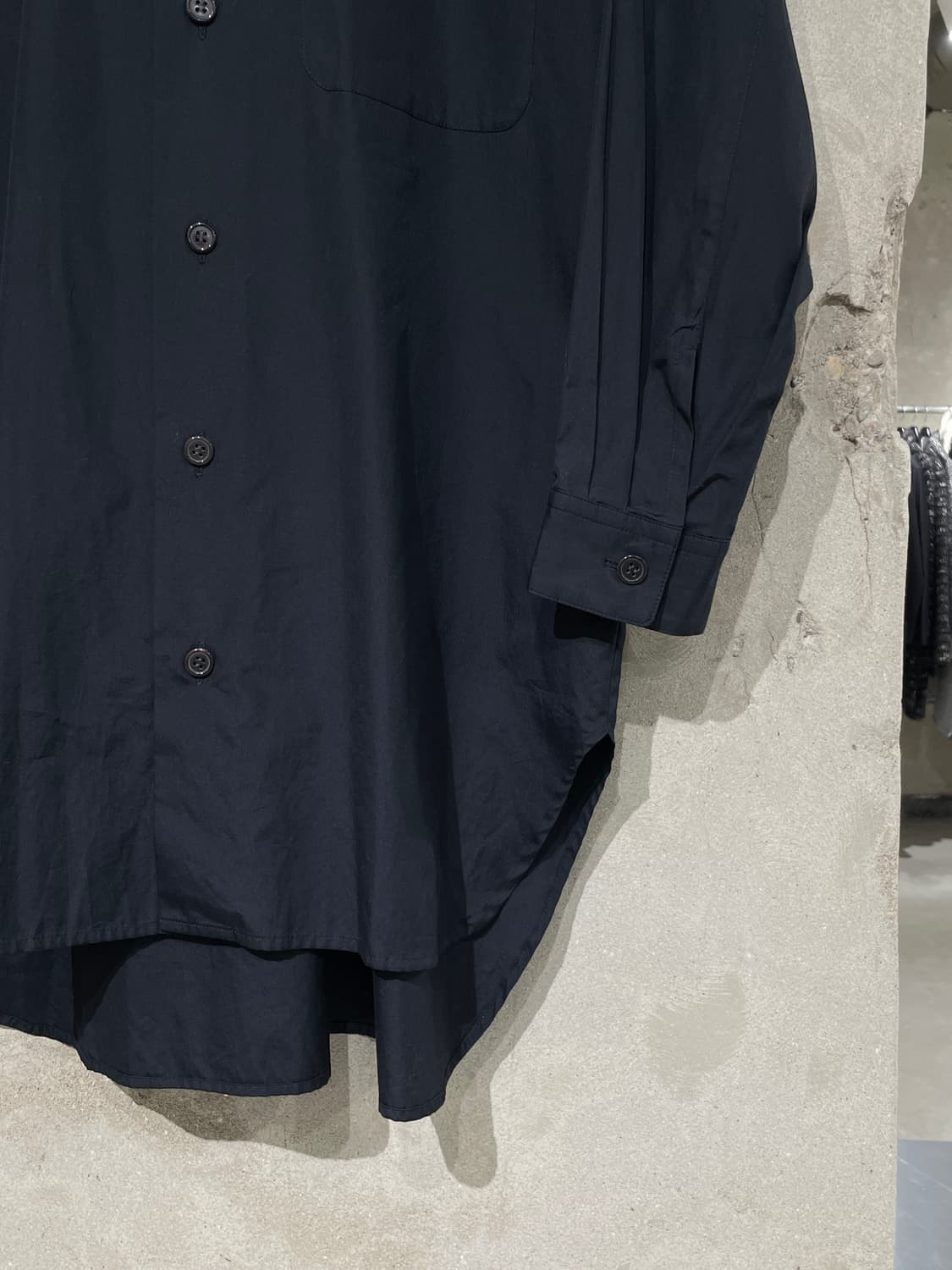 이세이 미야케 페르마넨테 블랙 아카이브 싱글 포켓 셔츠 상품이미지5