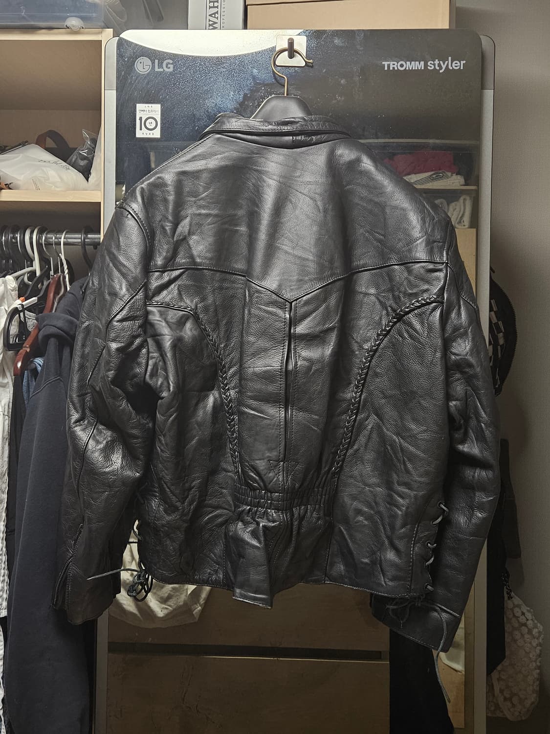 USA 빈티지 웨스턴 싱글라이더 가죽 상품이미지3